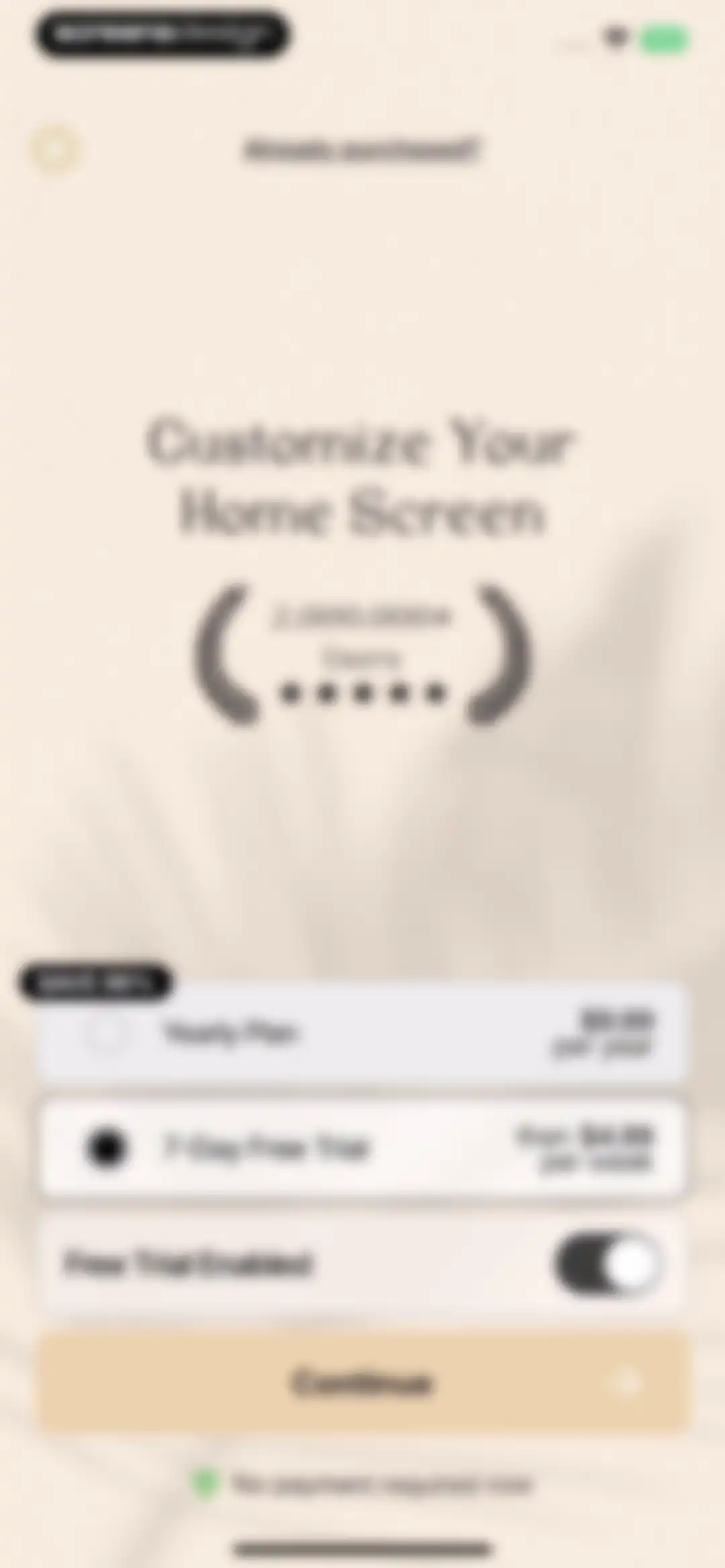 Aesthetic: App icons & Widgets screen 12
