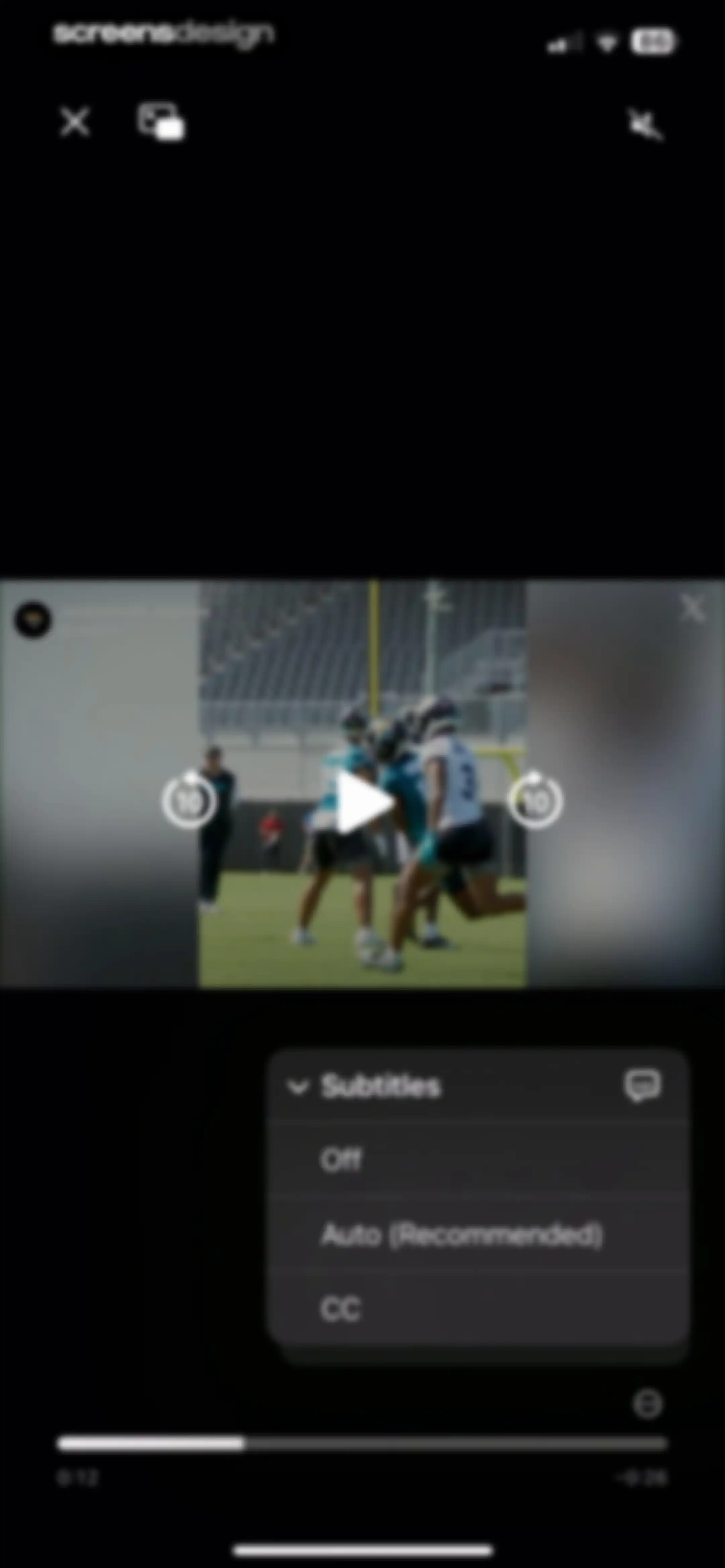NFL screen 36