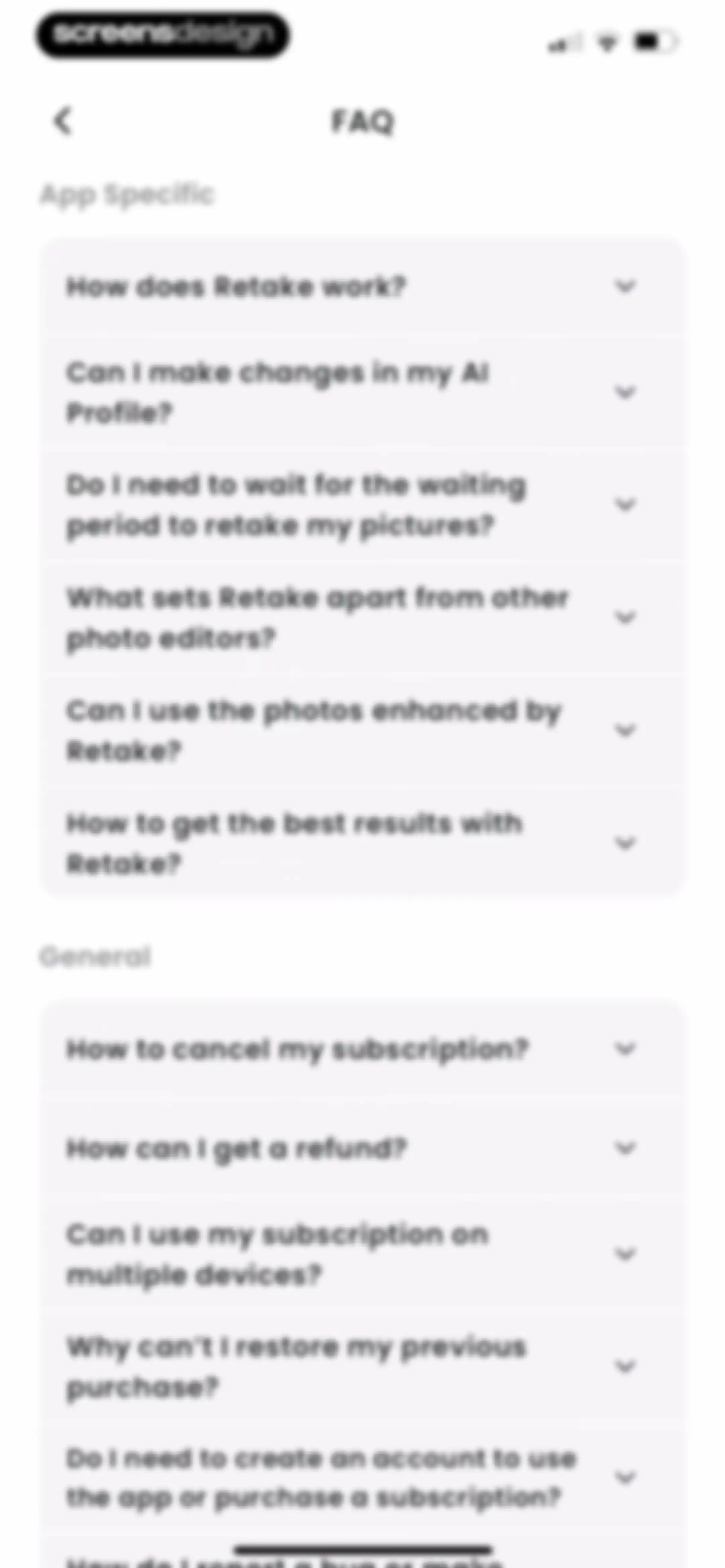 Retake AI Face & Selfie Editor screen 123