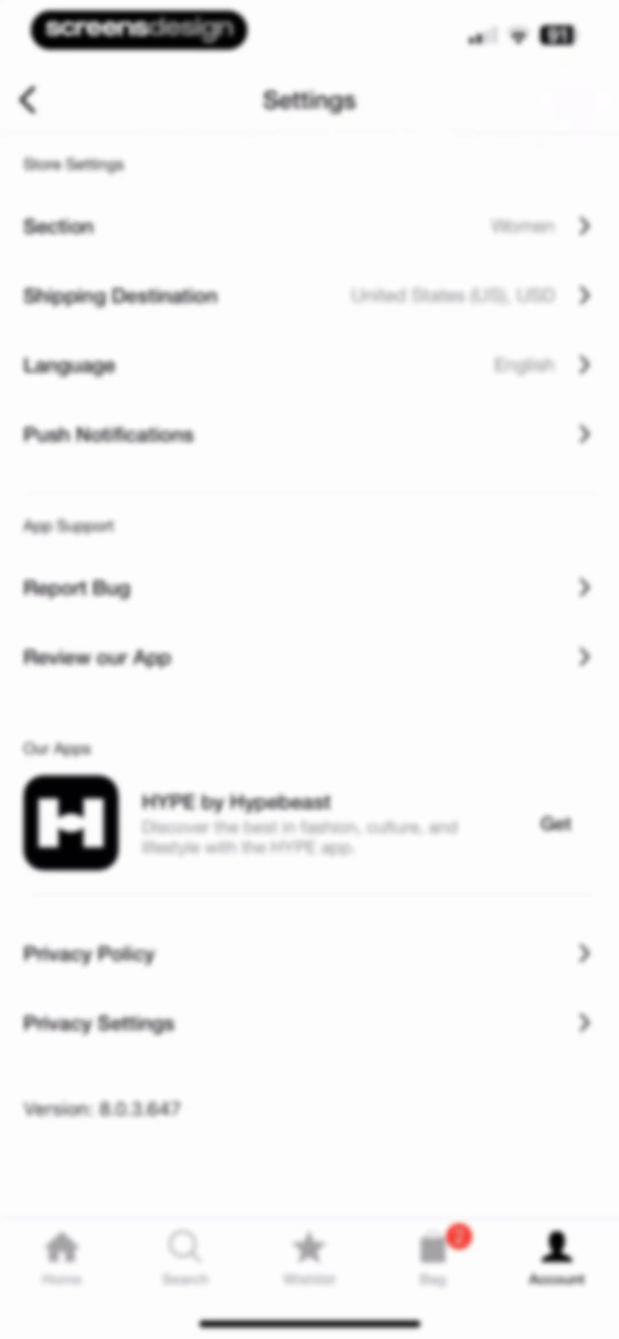 HBX | Globally Curated Fashion screen 135