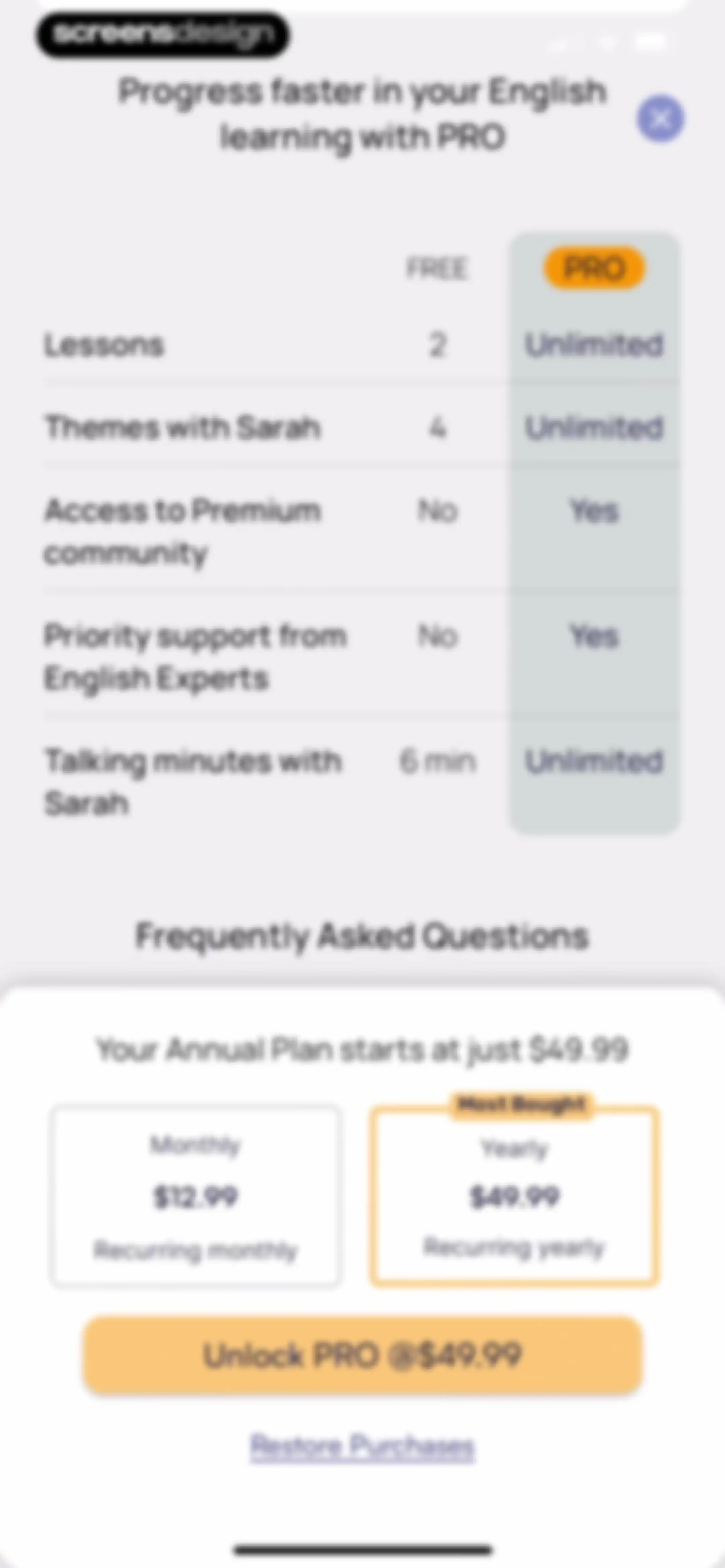 Stimuler- English Speaking App screen 38