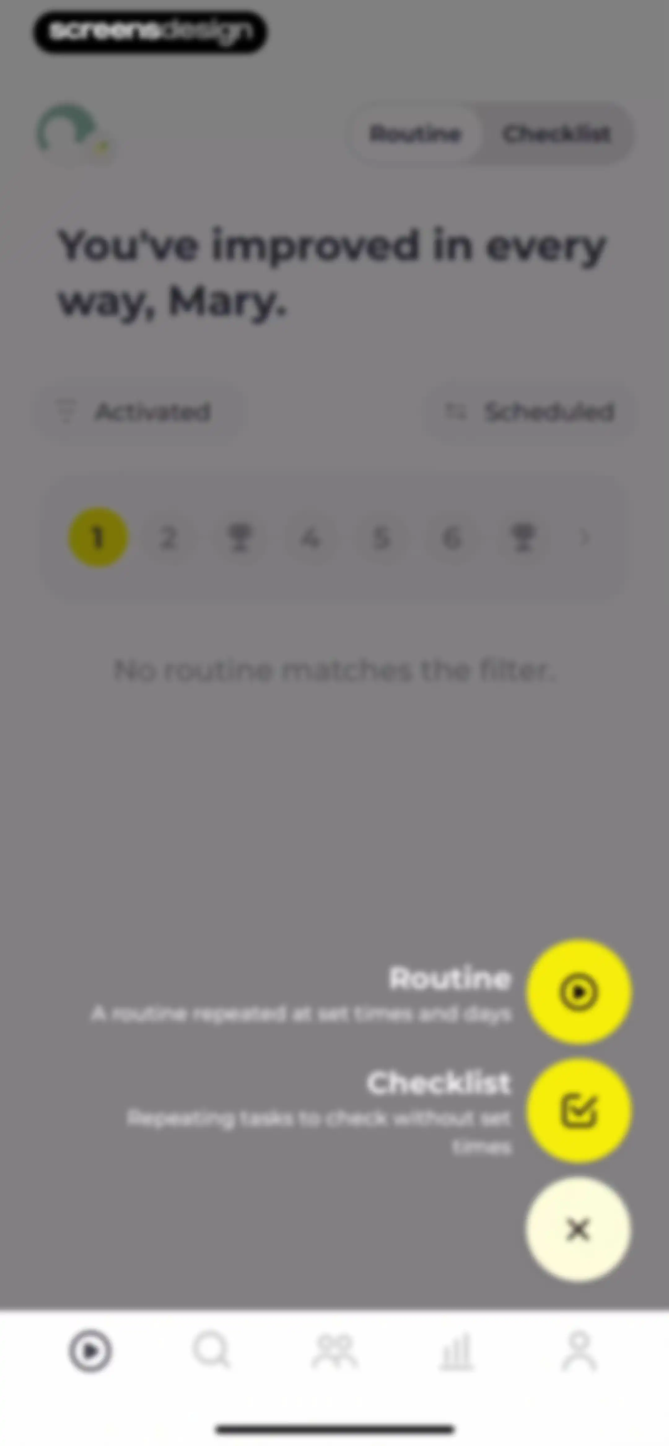 Routine Planner, Habit Tracker screen 92