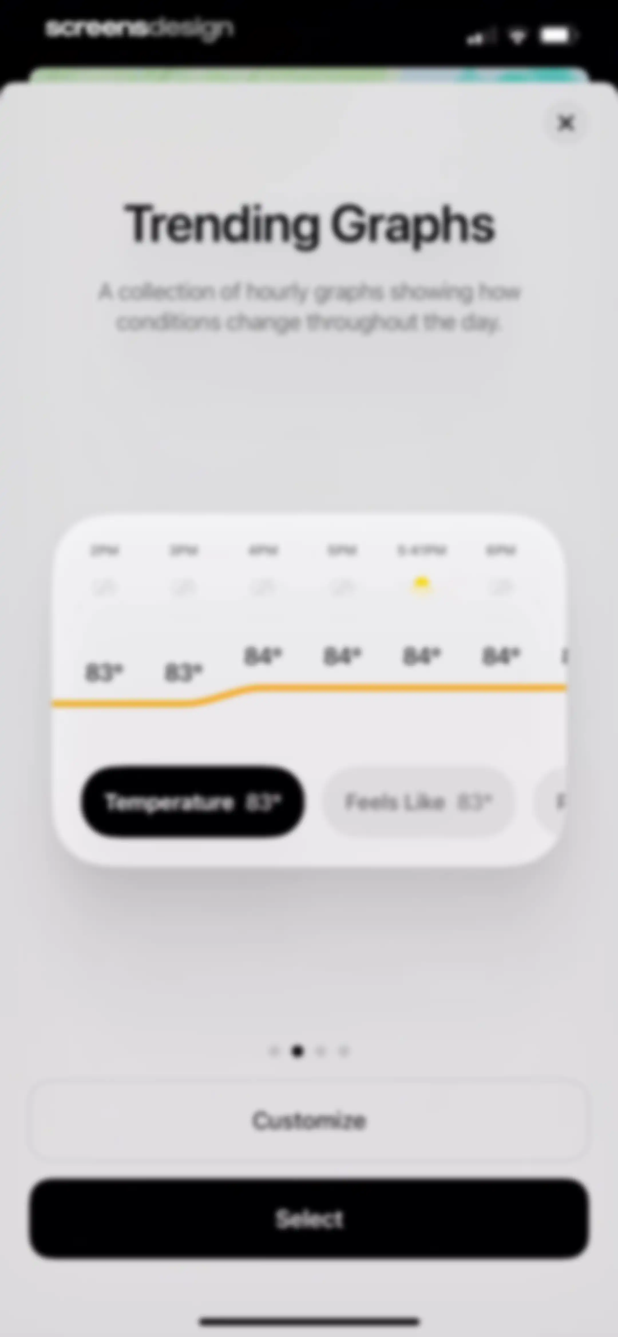 Element: Weather Radar screen 13