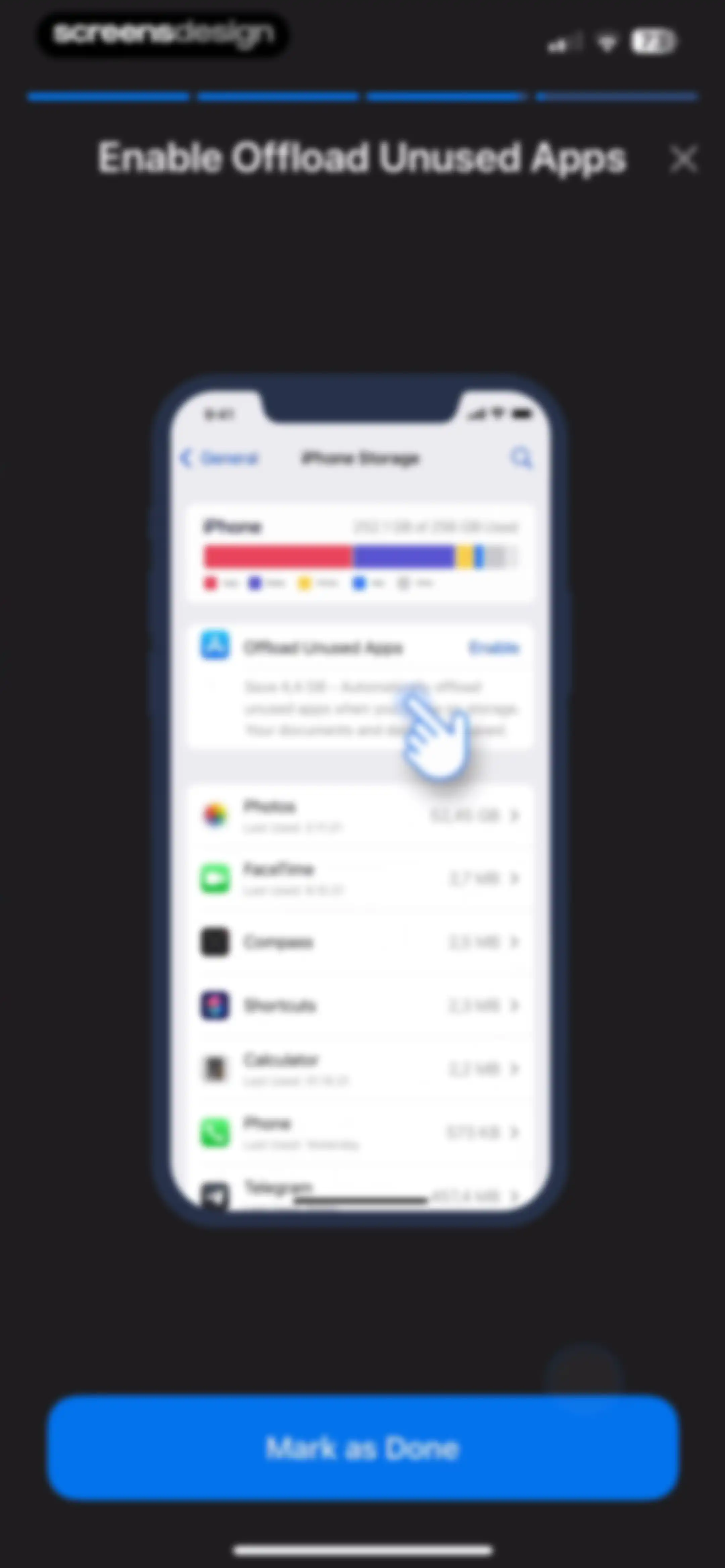 Cleaner Kit - Clean Up Storage screen 155