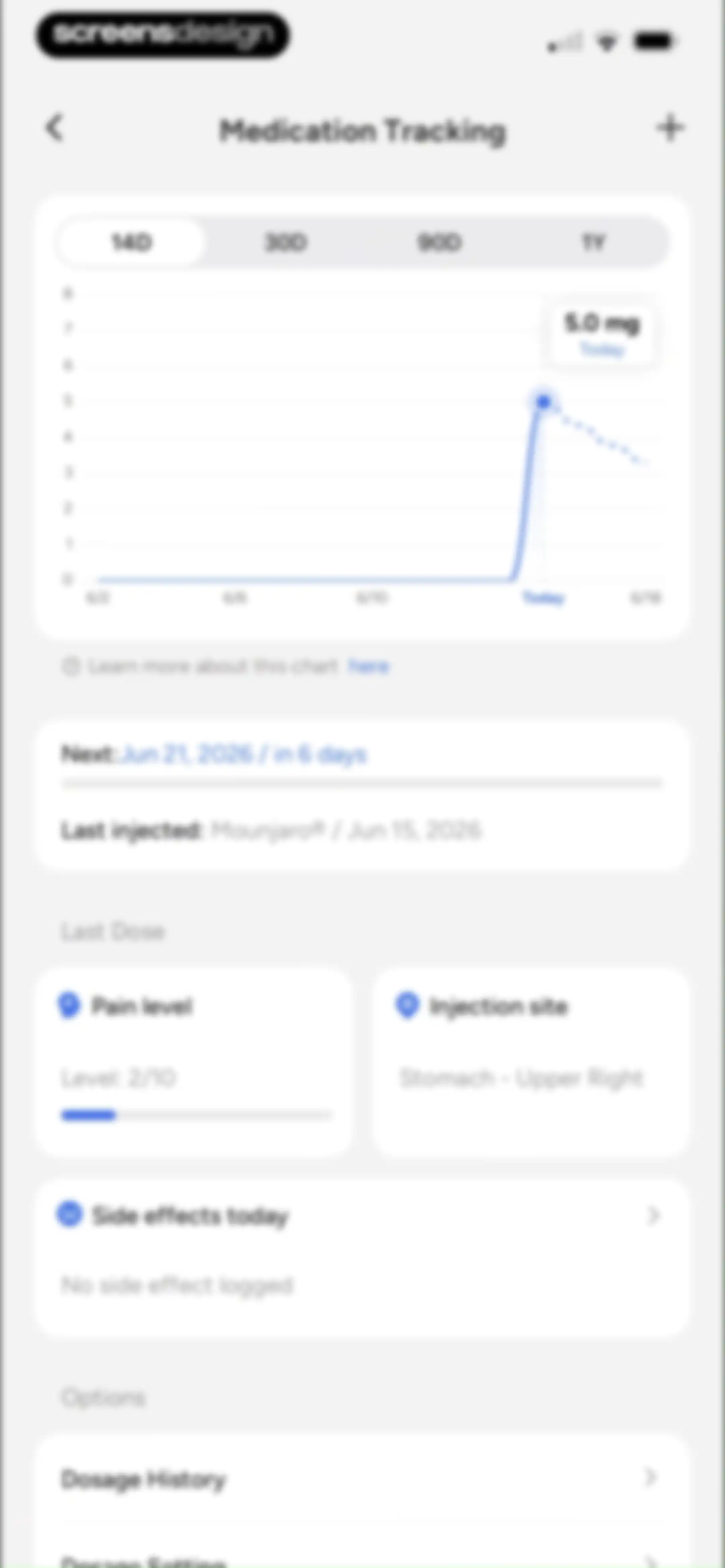 Glowise: GLP-1 Tracker & Diary screen 124
