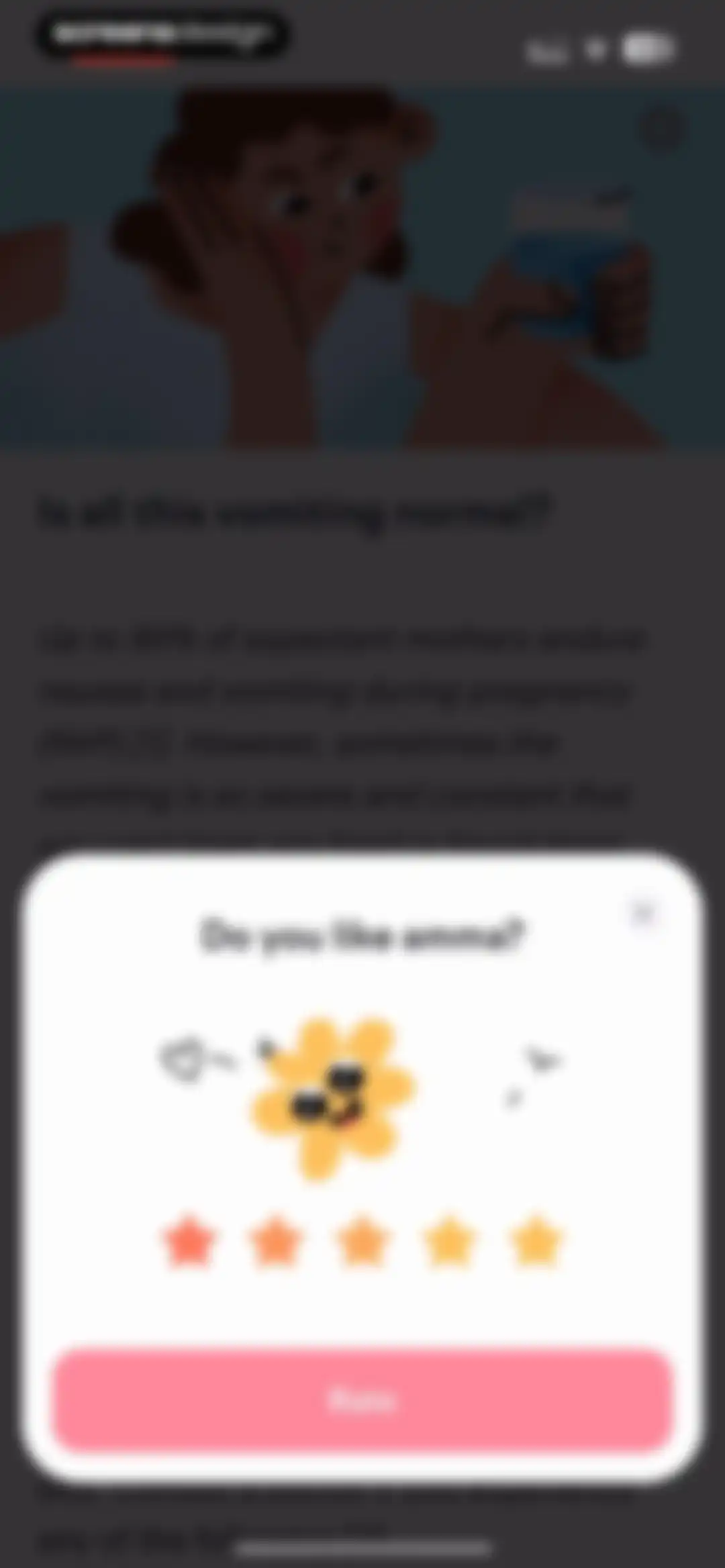 amma: Pregnancy & Baby Tracker screen 57