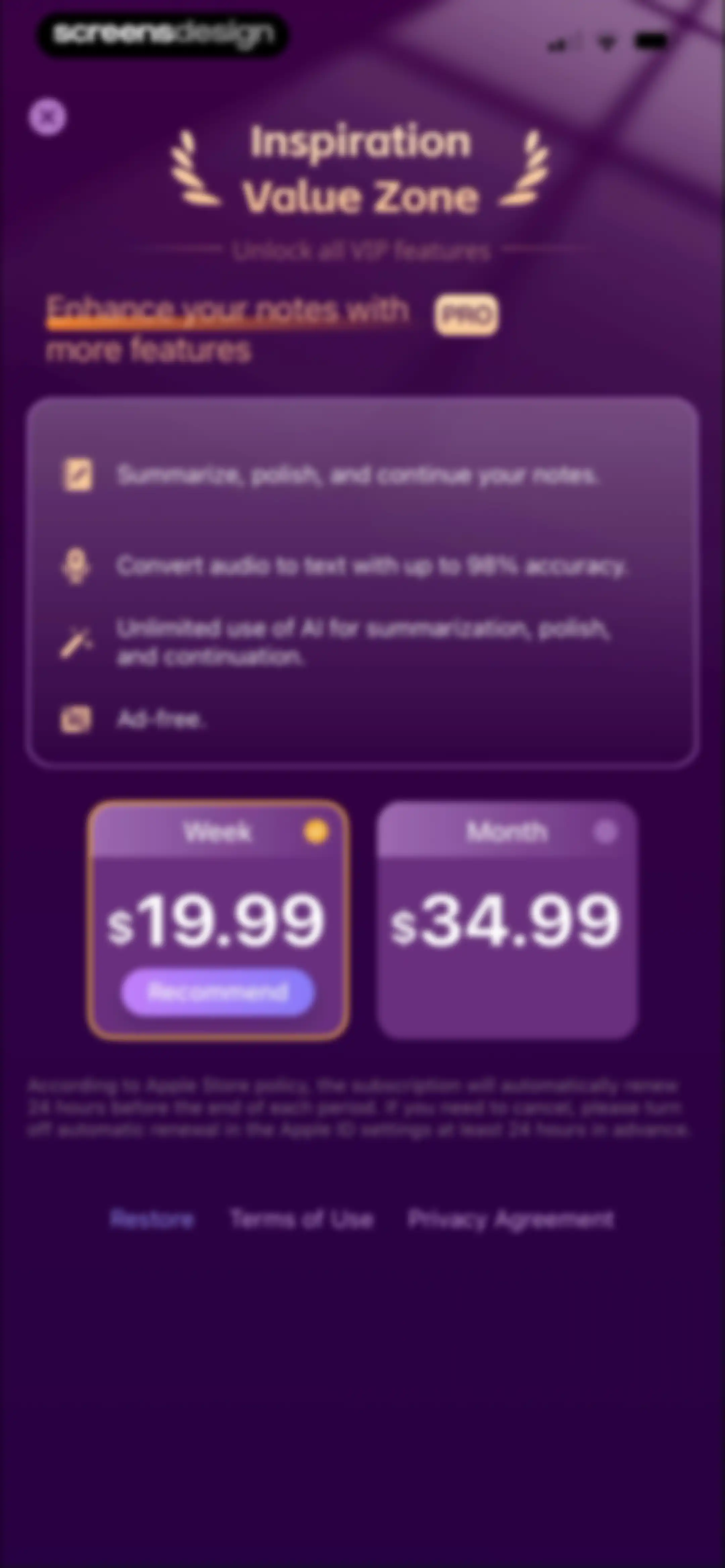 WriteSwift AI - Note Taking screen 64