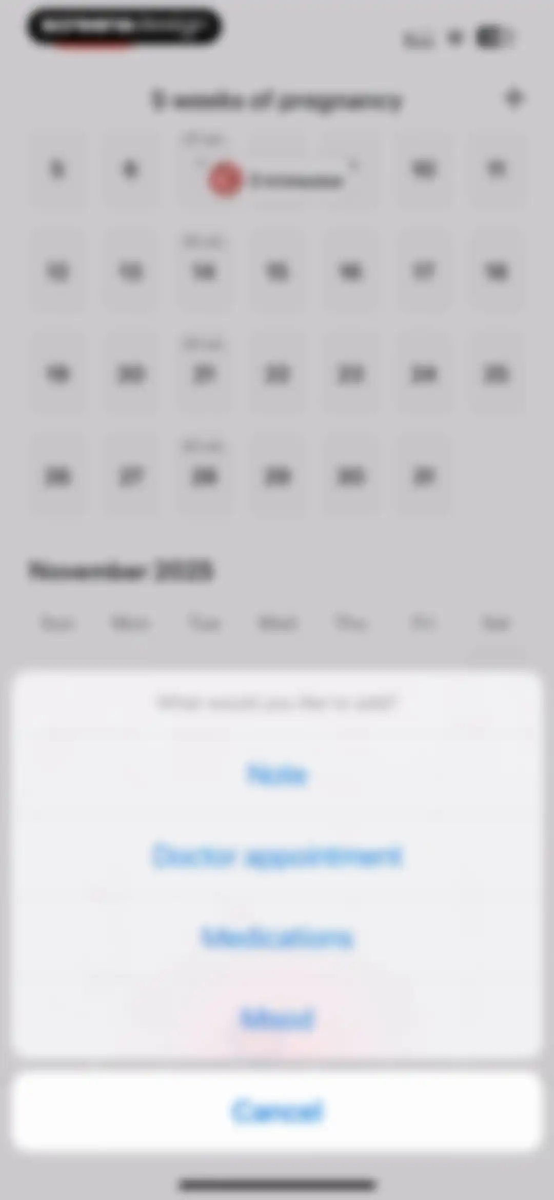 amma: Pregnancy & Baby Tracker screen 98