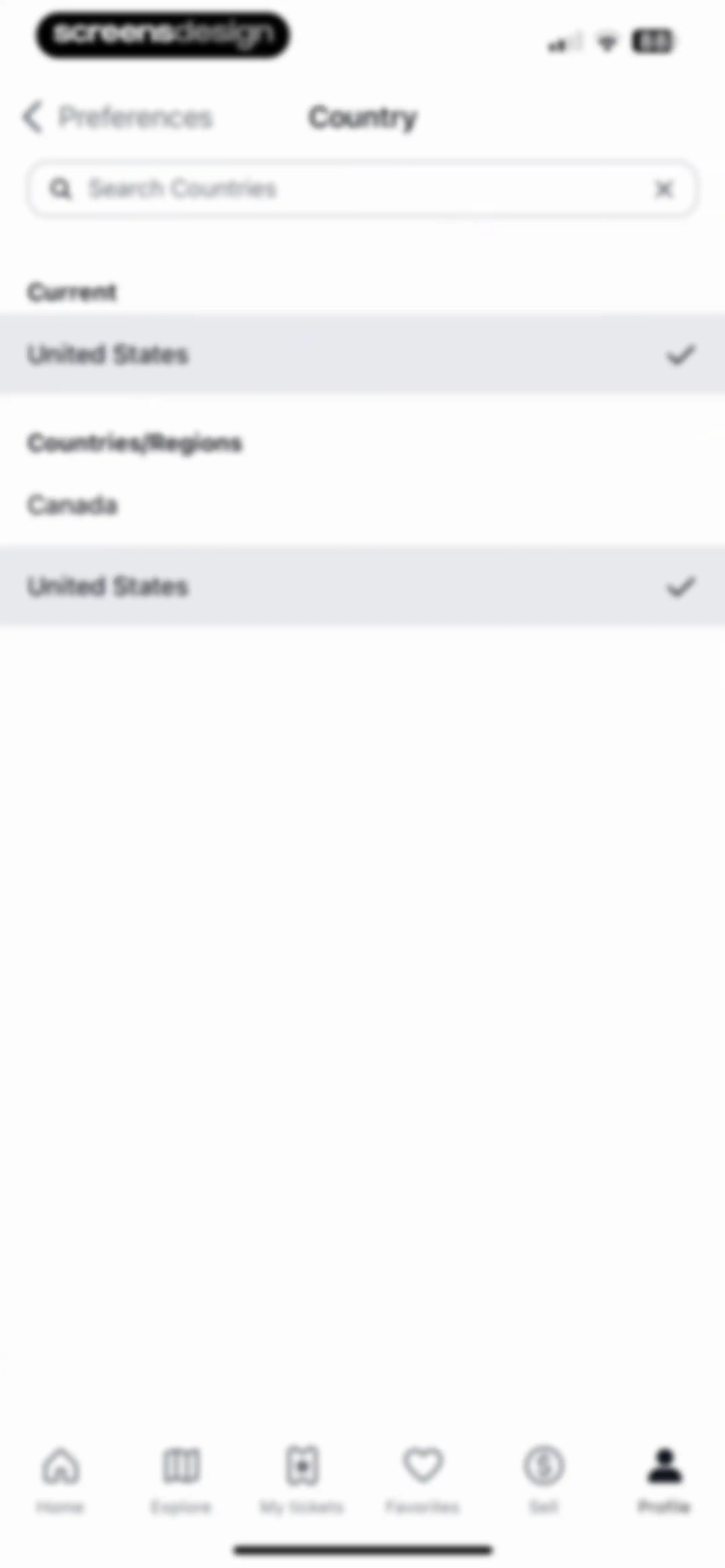 StubHub: Event Tickets screen 105