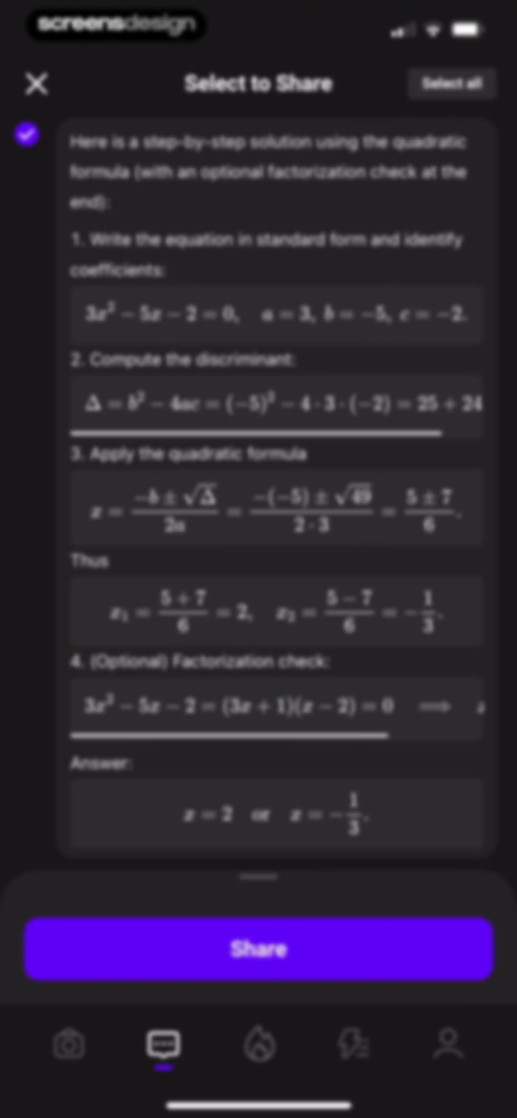 Answer.AI - Your AI tutor screen 34