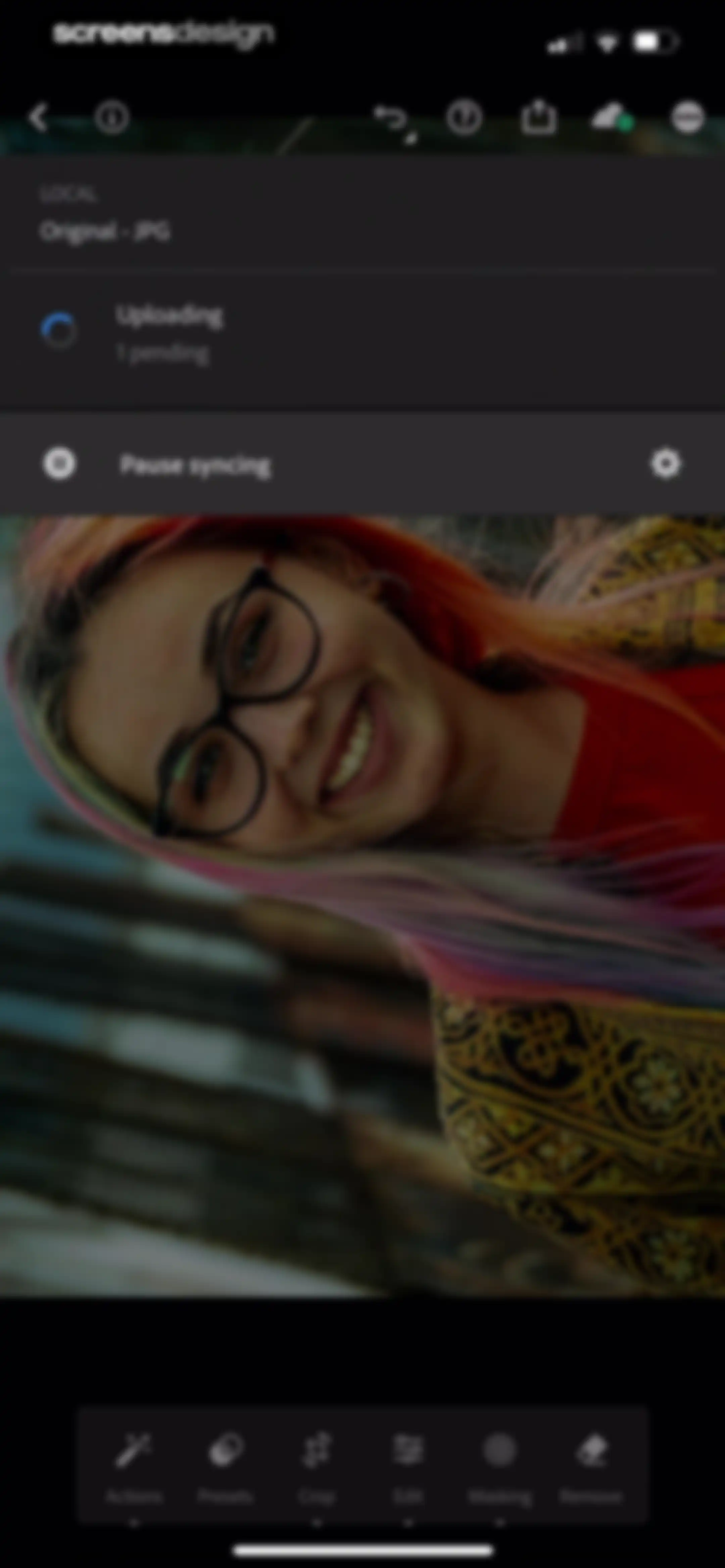 Lightroom: AI Photo Editor screen 121
