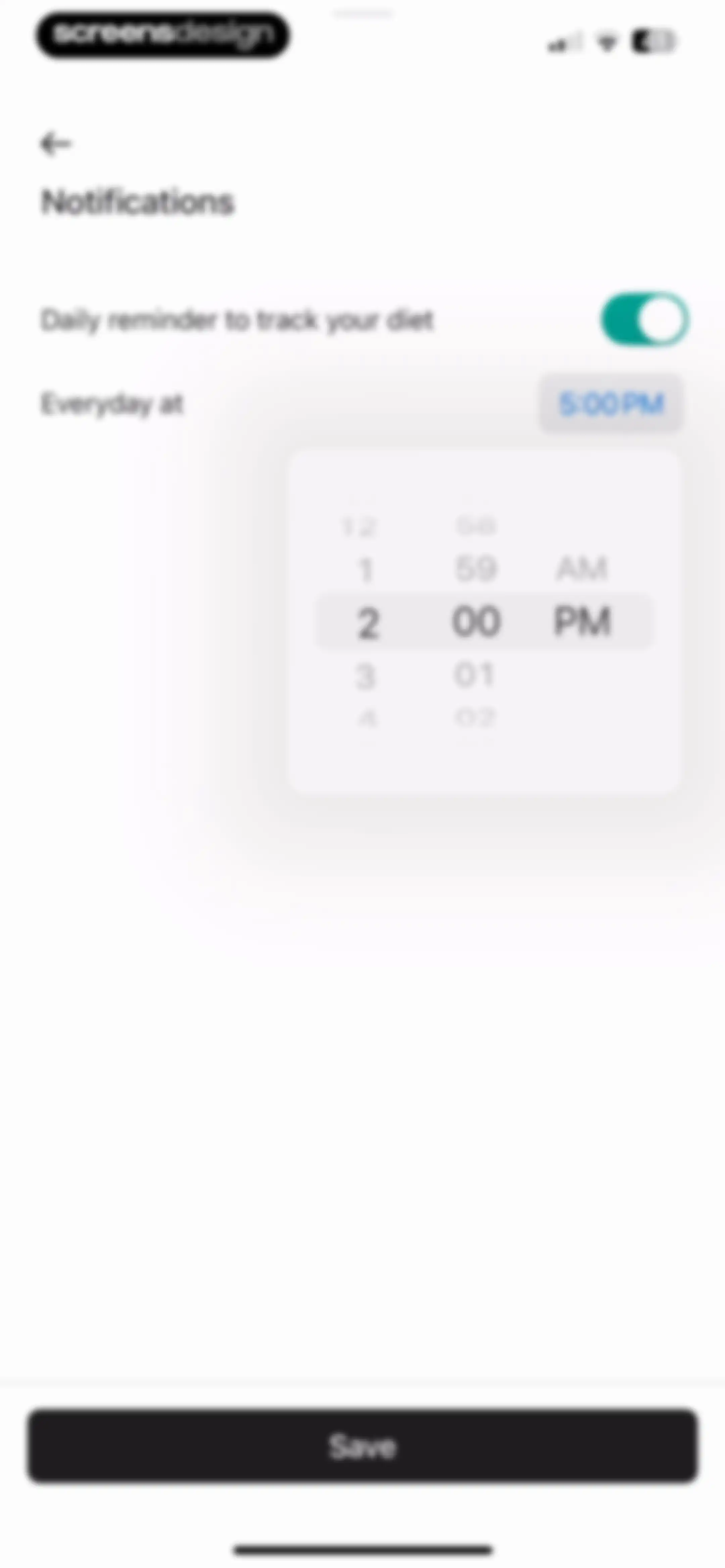 Diet & Food Tracker: EatWell screen 96