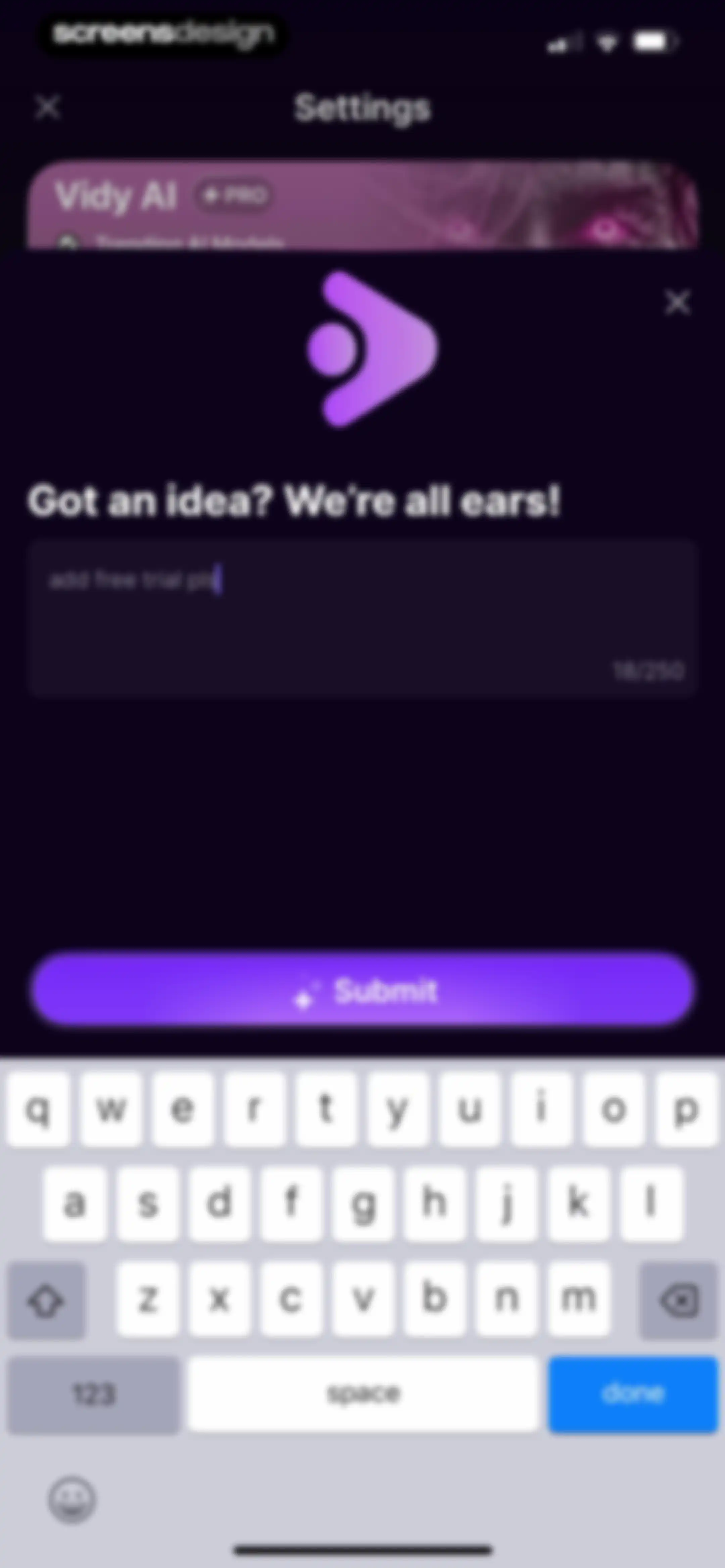 Vidy: AI Video Maker & Editor screen 68