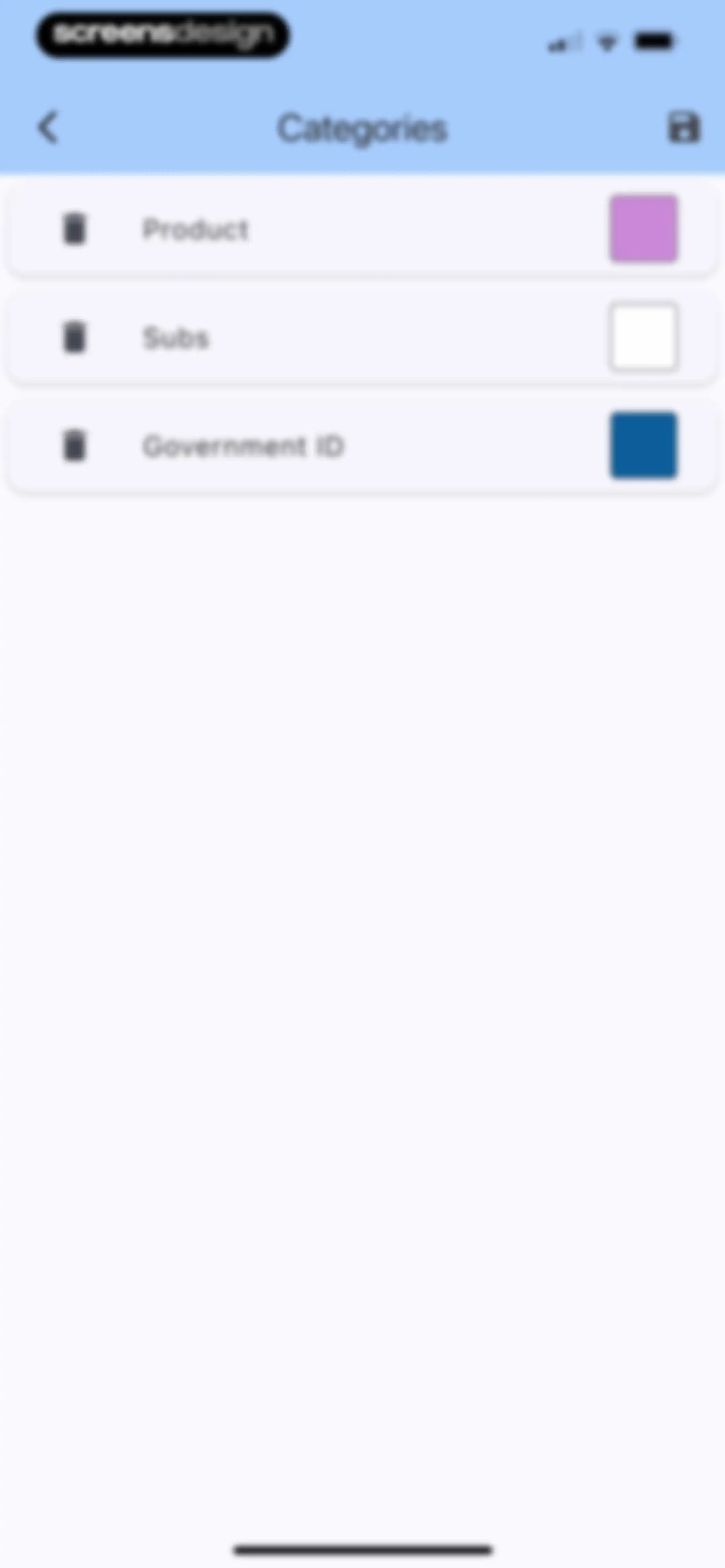 ExpiNotif: Expiration dates screen 46
