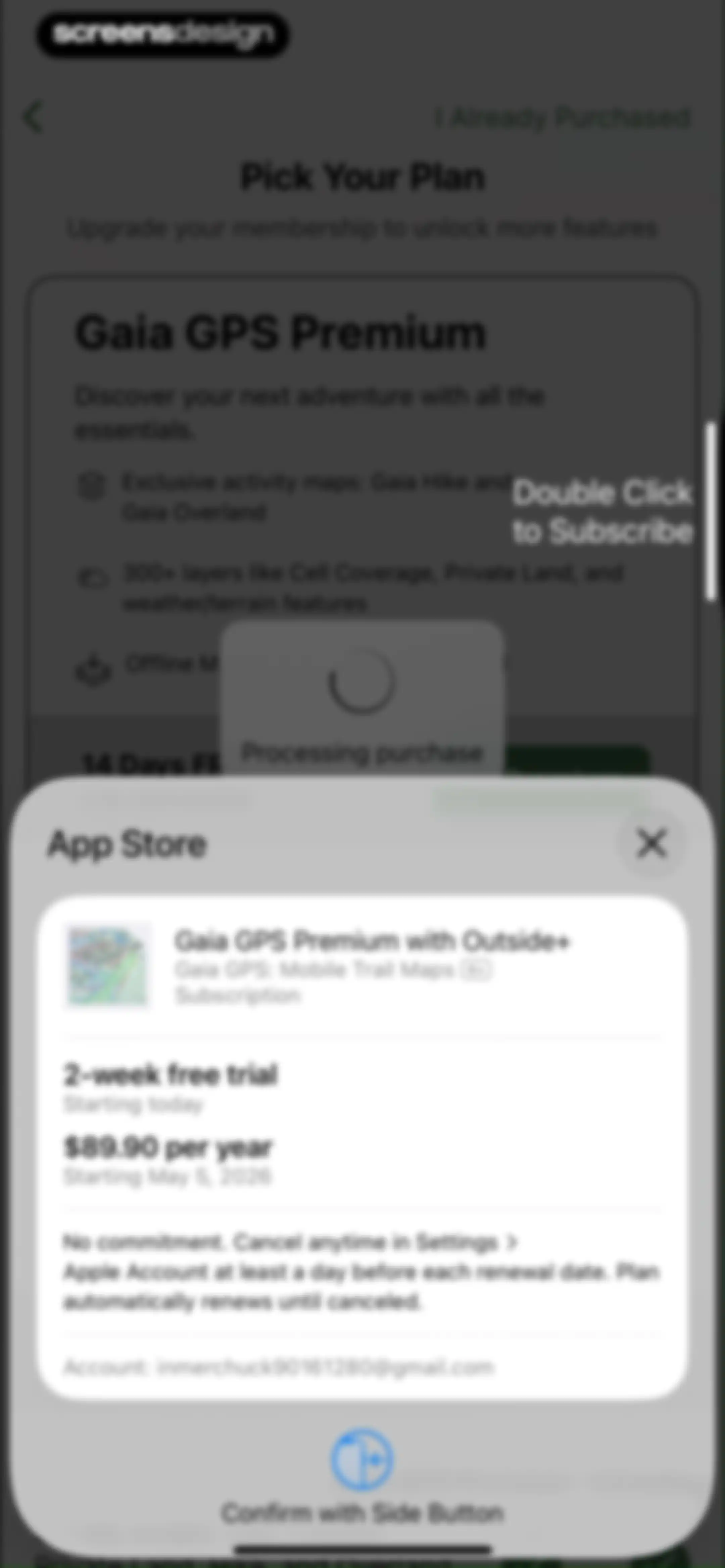 Gaia GPS: Mobile Trail Maps screen 17
