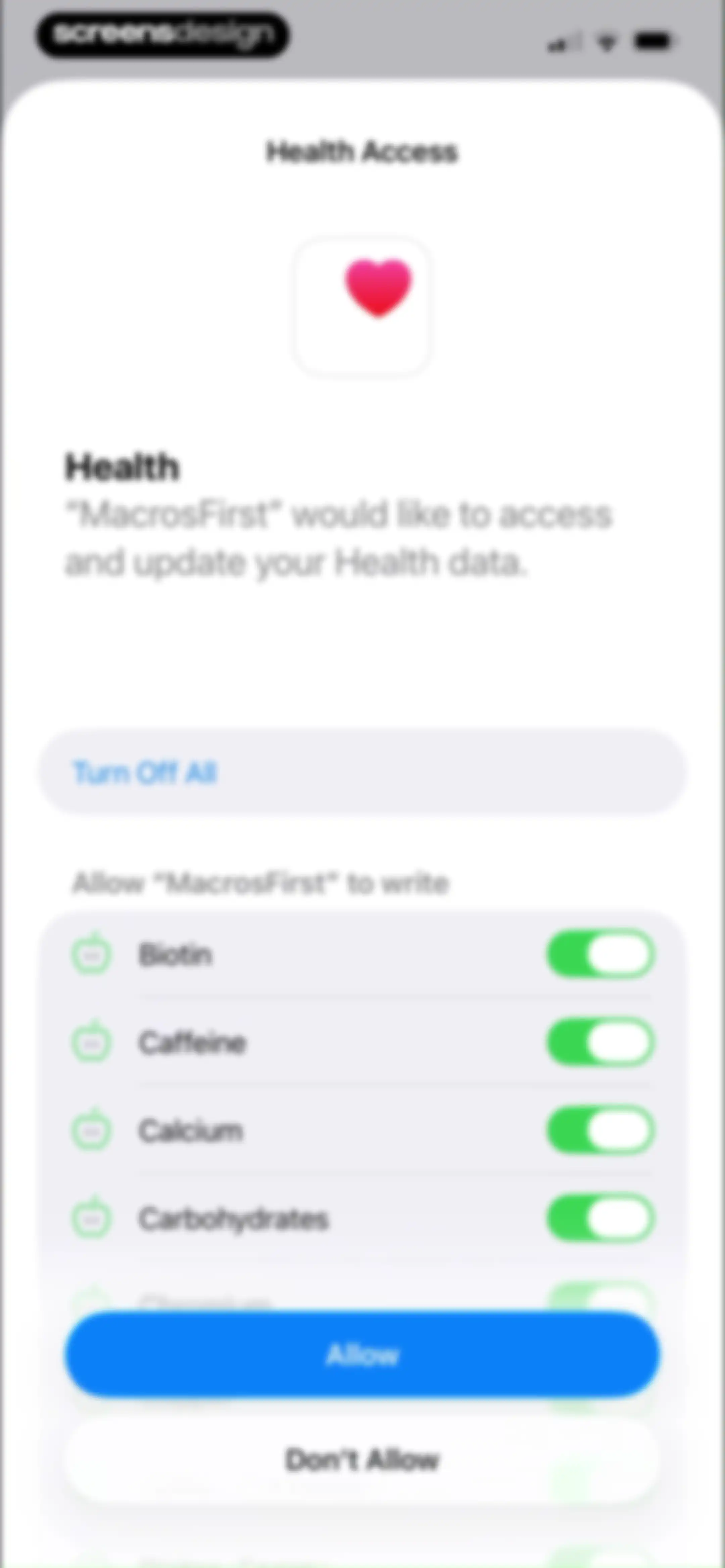 MacrosFirst - Macro Tracker screen 12