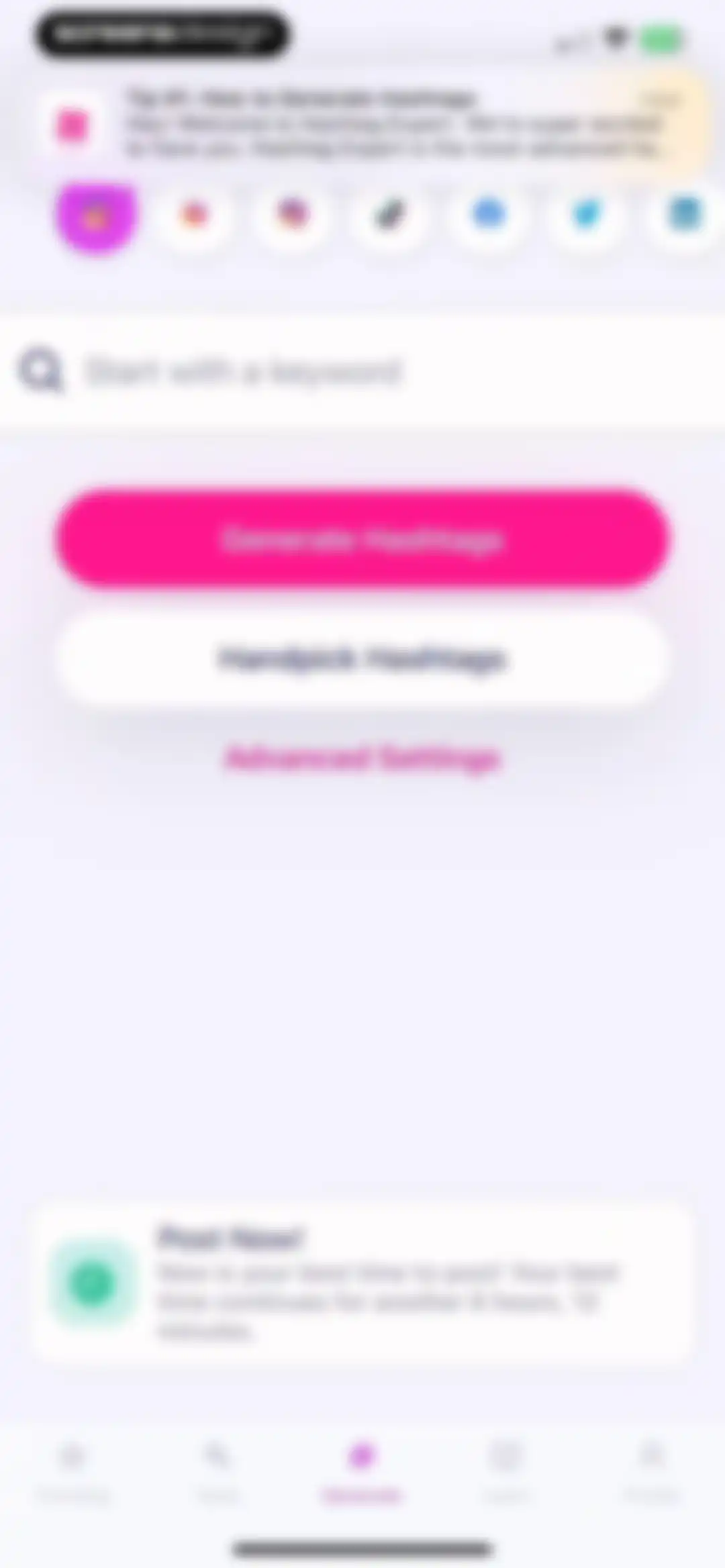 Hashtag Expert: AI Captions screen 17