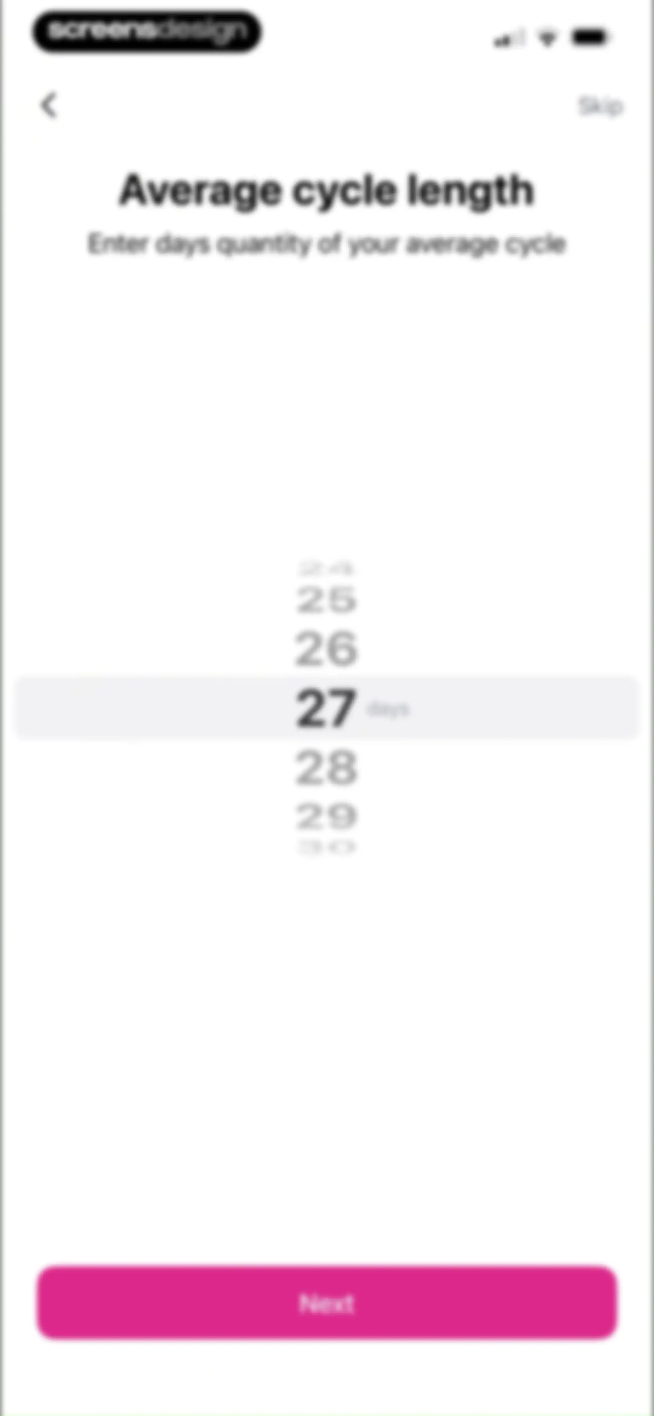 Pregmate Ovulation Tracker screen 22