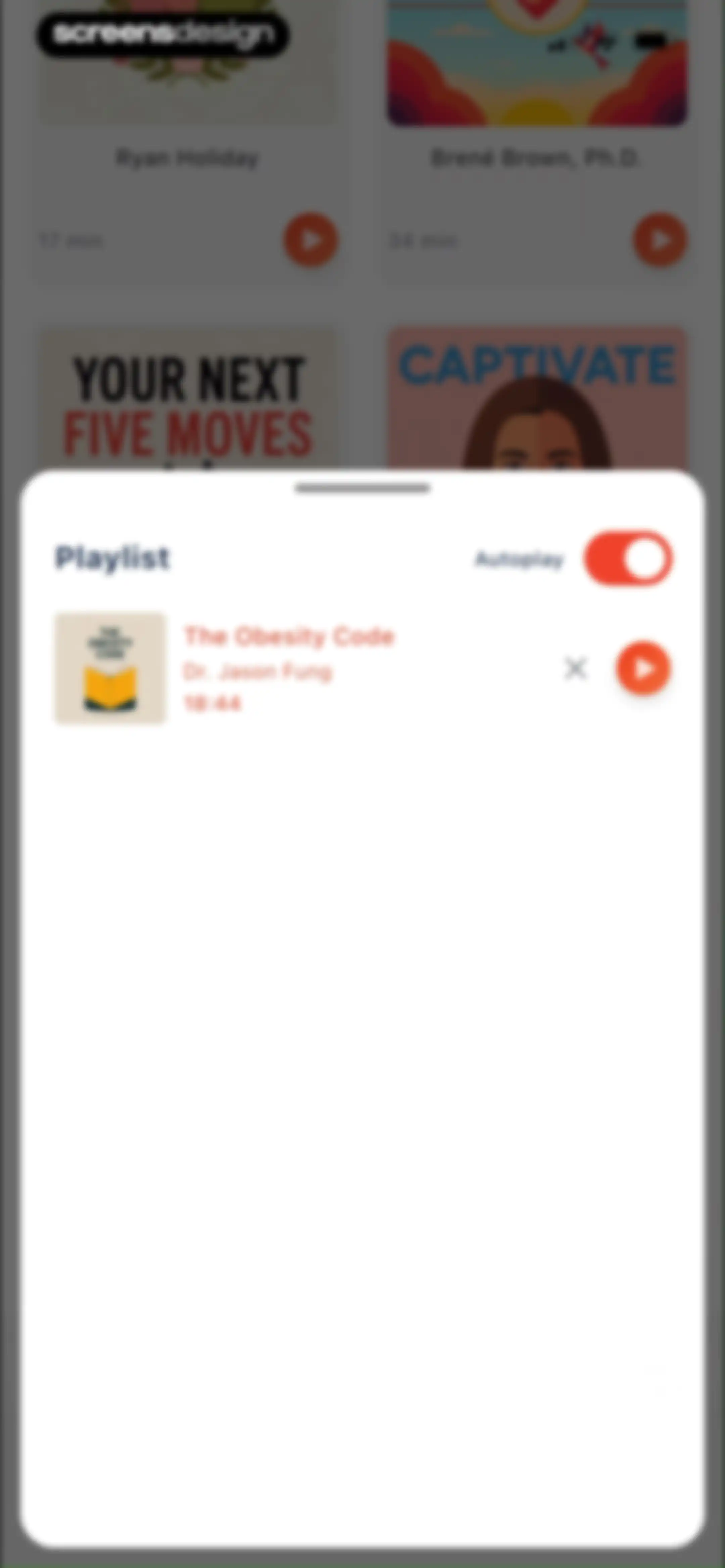 BookCast: 15-Minute Insights screen 48