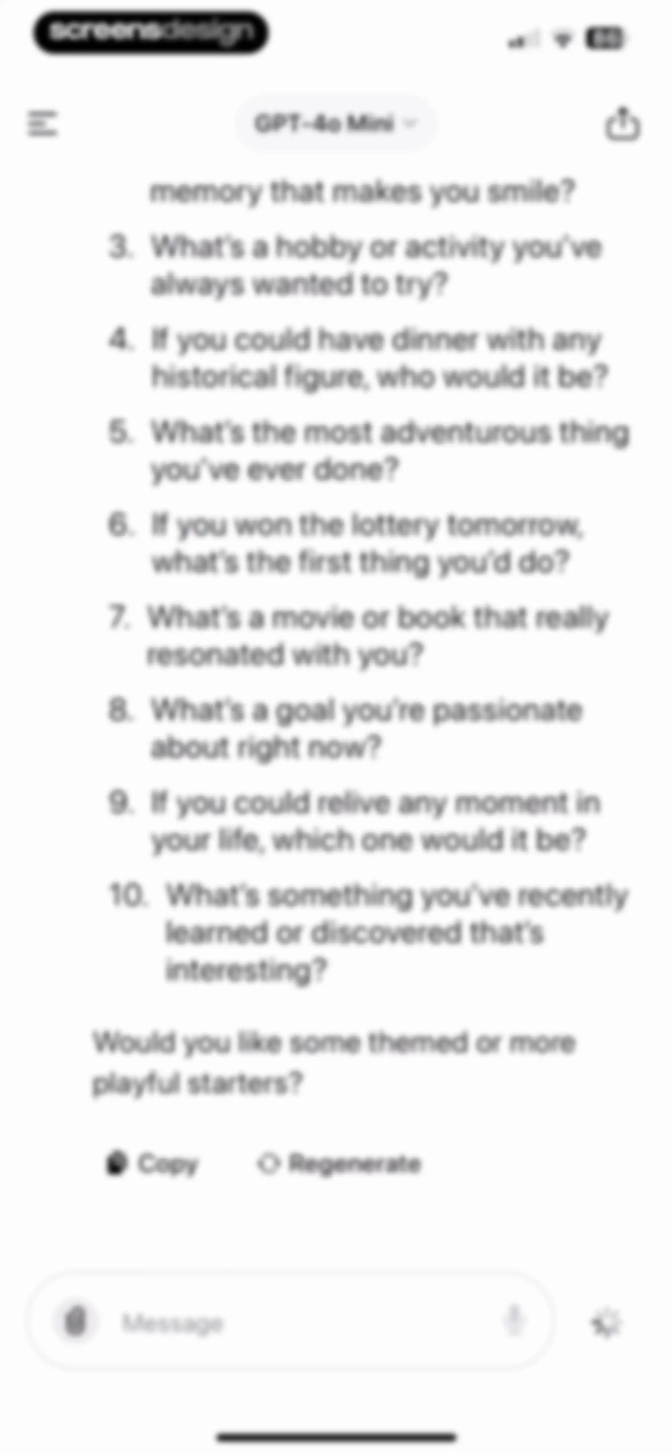 Chatbot App: AI Assistant screen 14
