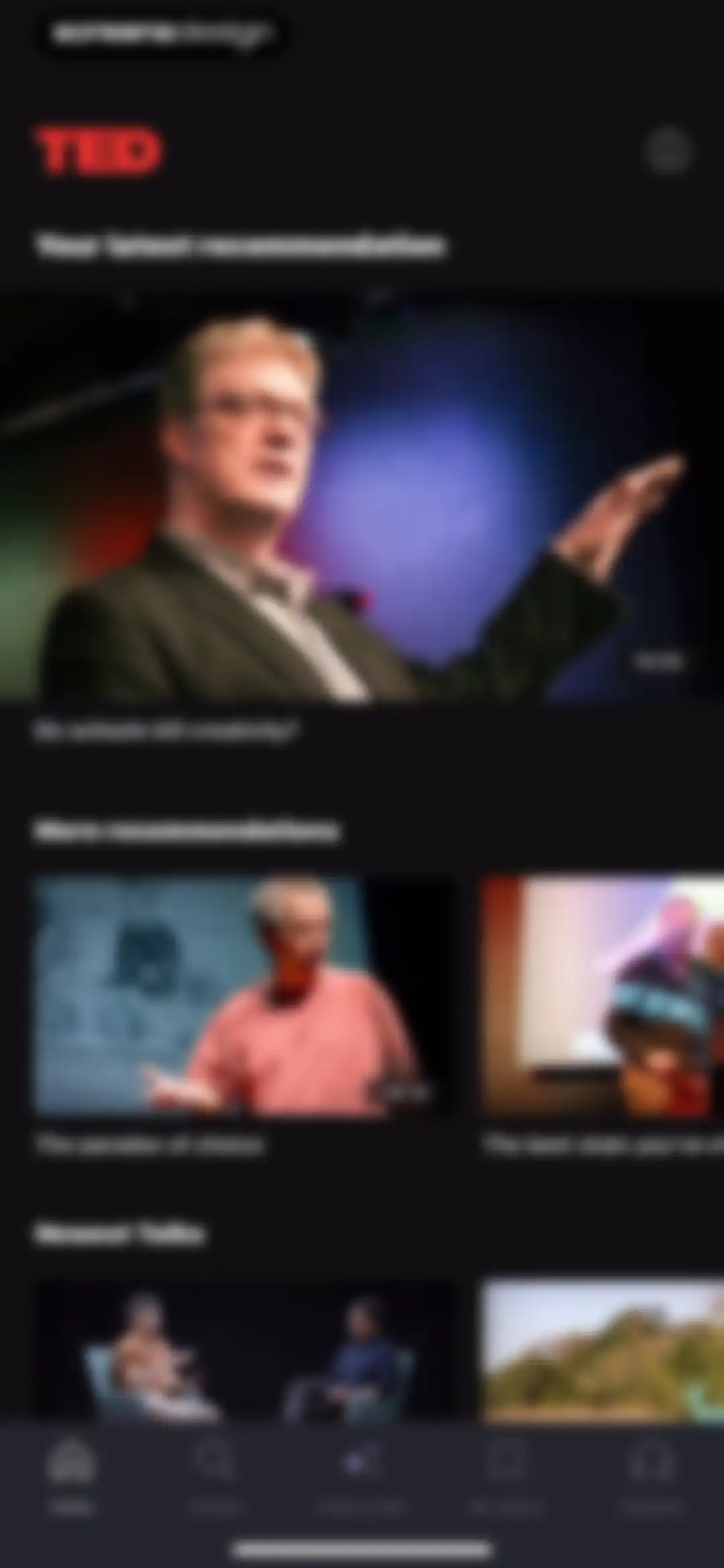 TED Talks: Watch and Learn screen 7