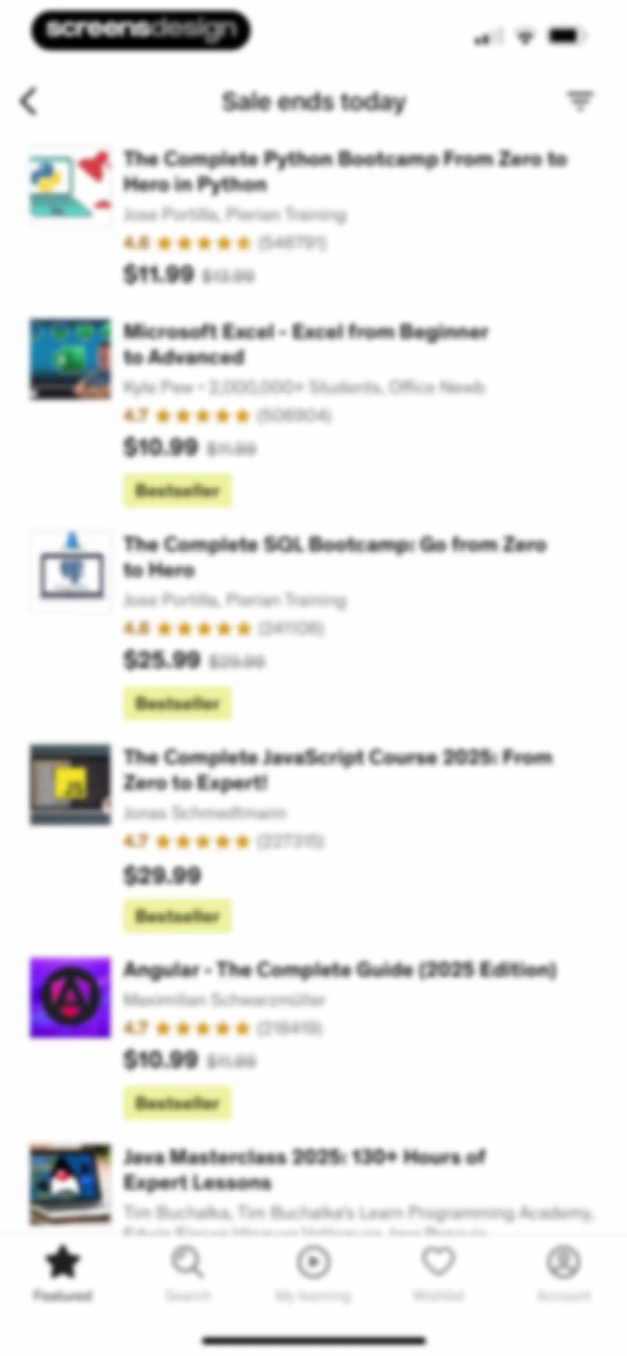 Udemy Online Video Courses screen 11