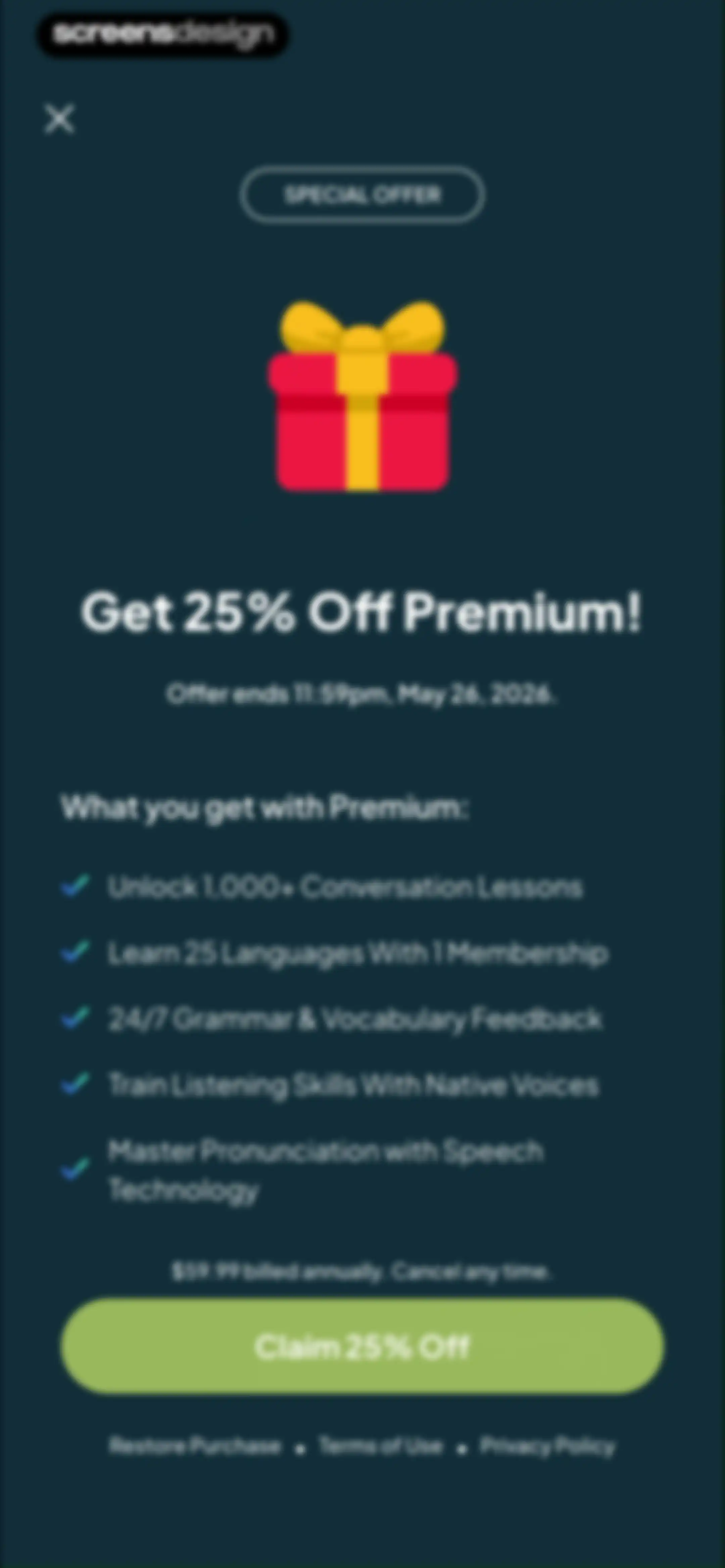 Jumpspeak | Language Learning screen 43
