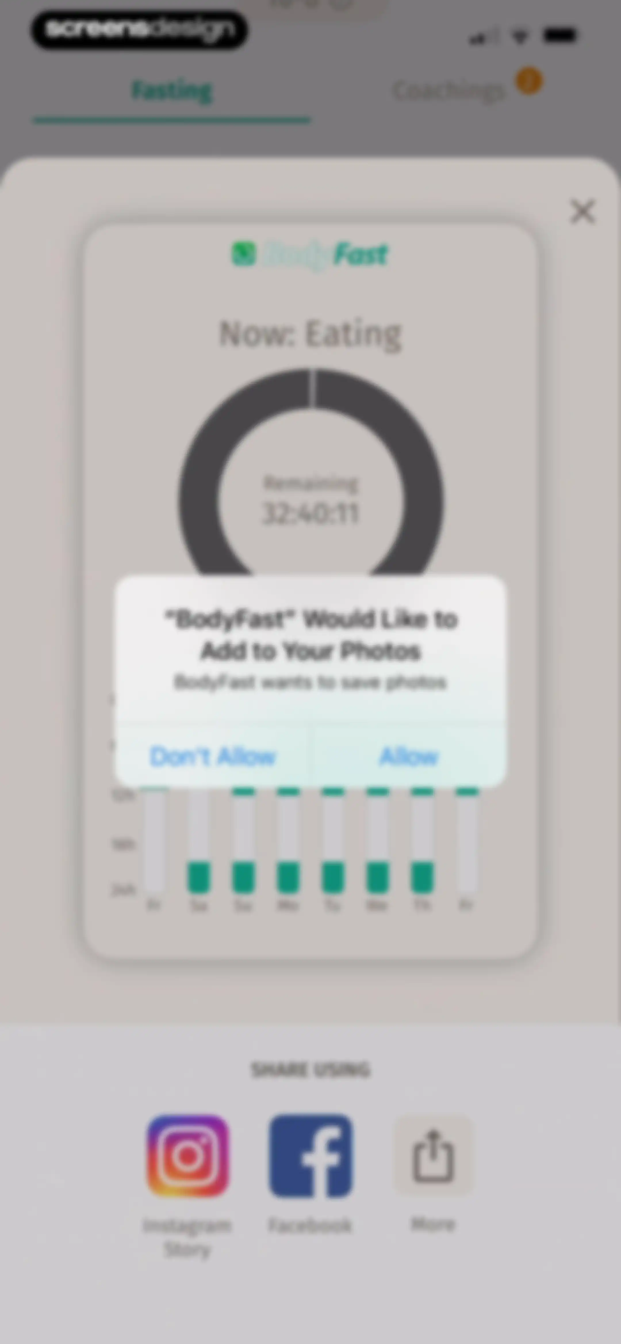 BodyFast: Intermittent Fasting screen 93