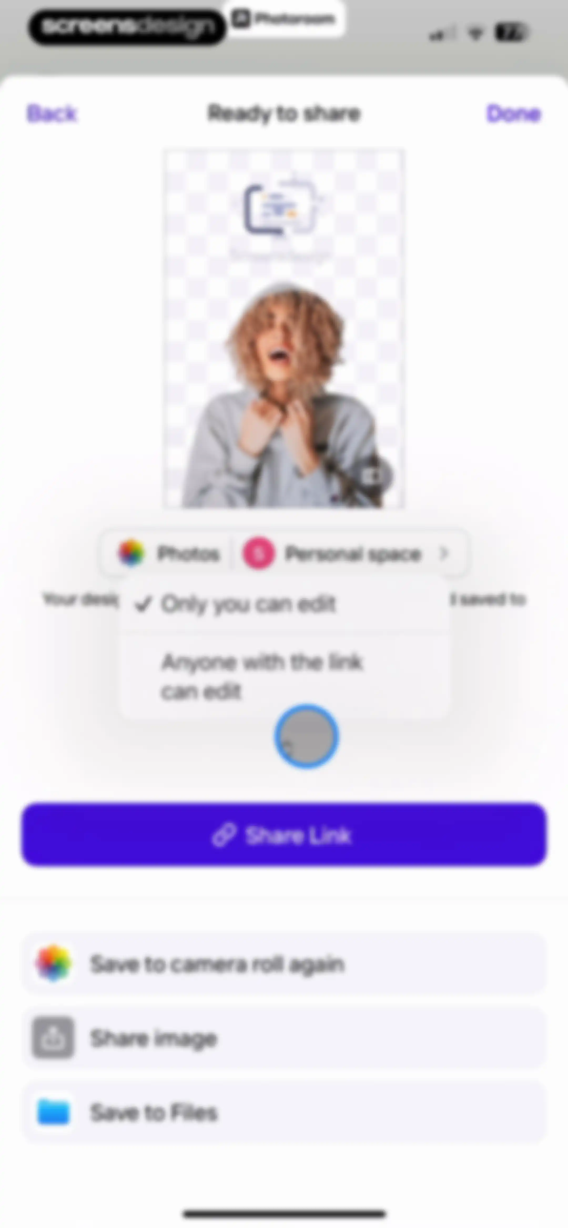 Photoroom: AI Photo Editor screen 53