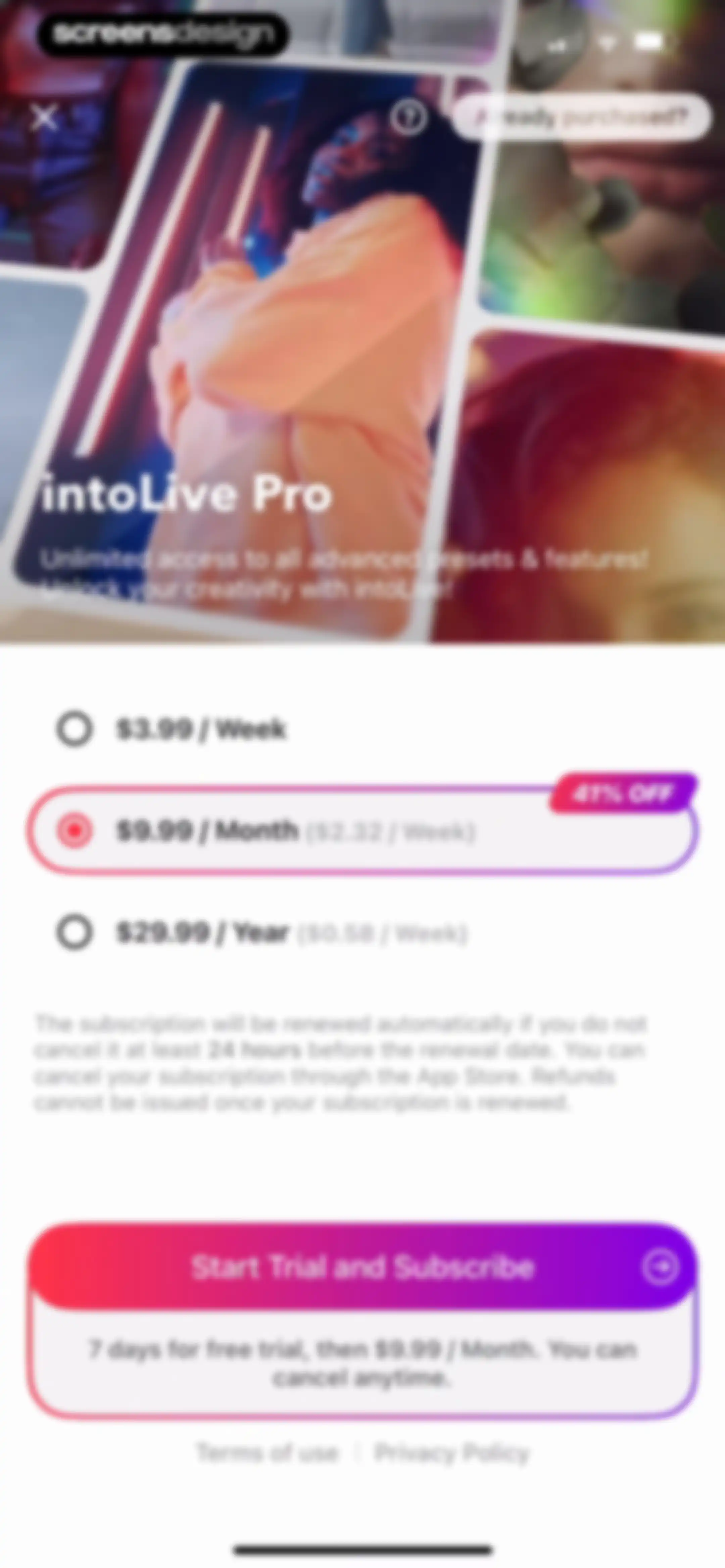 intoLive - Live Wallpapers screen 7