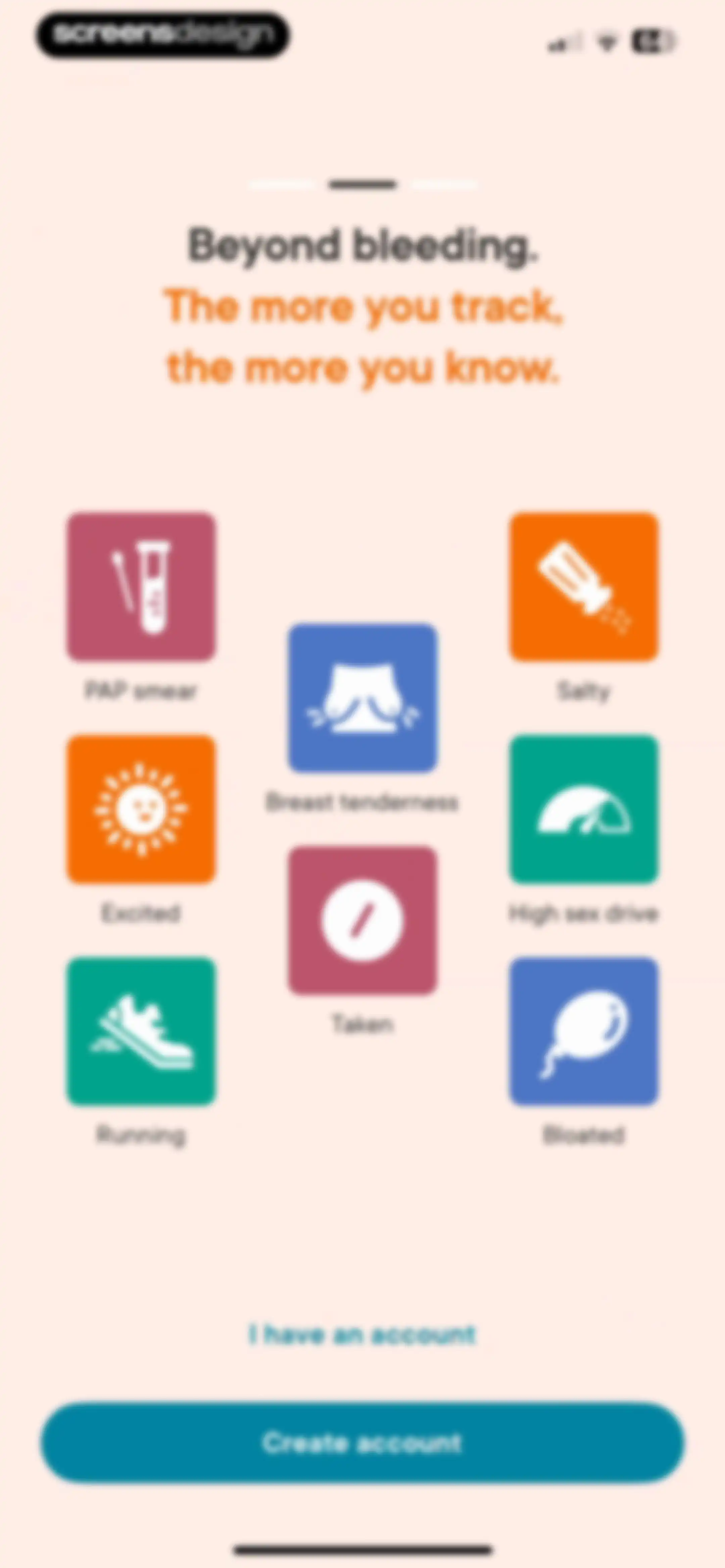 Clue Period & Cycle Tracker screen 2