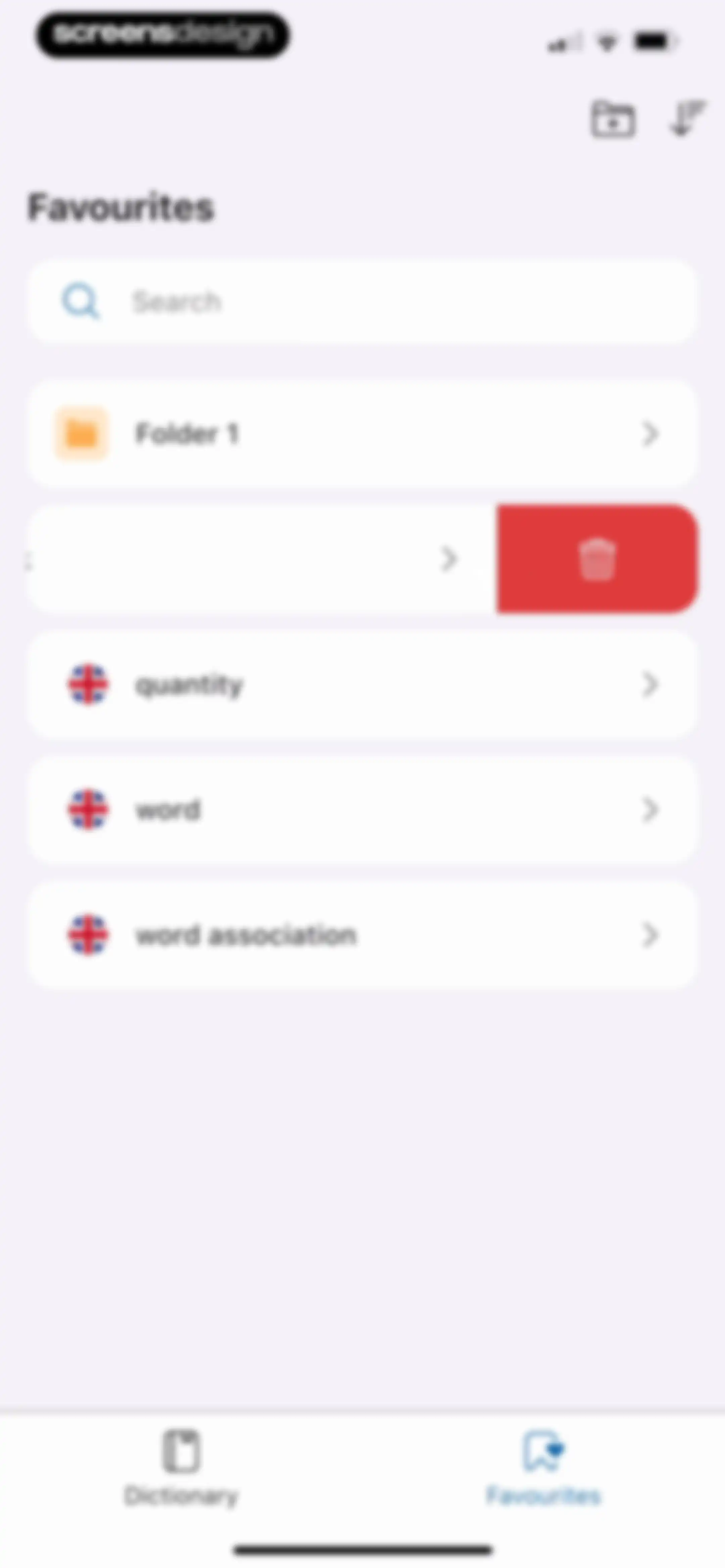 Oxford Dictionary & Thesaurus screen 55