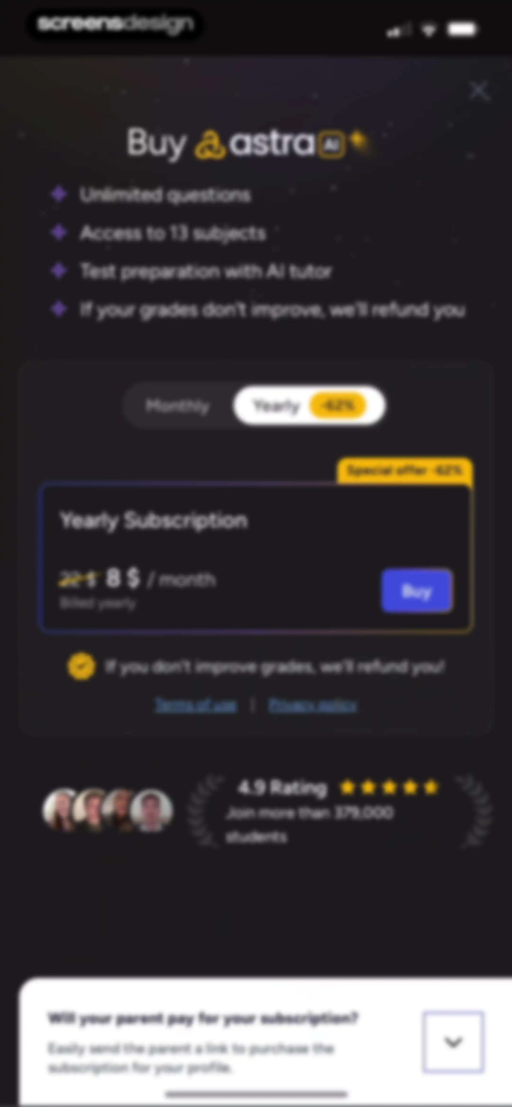 Astra AI: Study & Exam Prep screen 35
