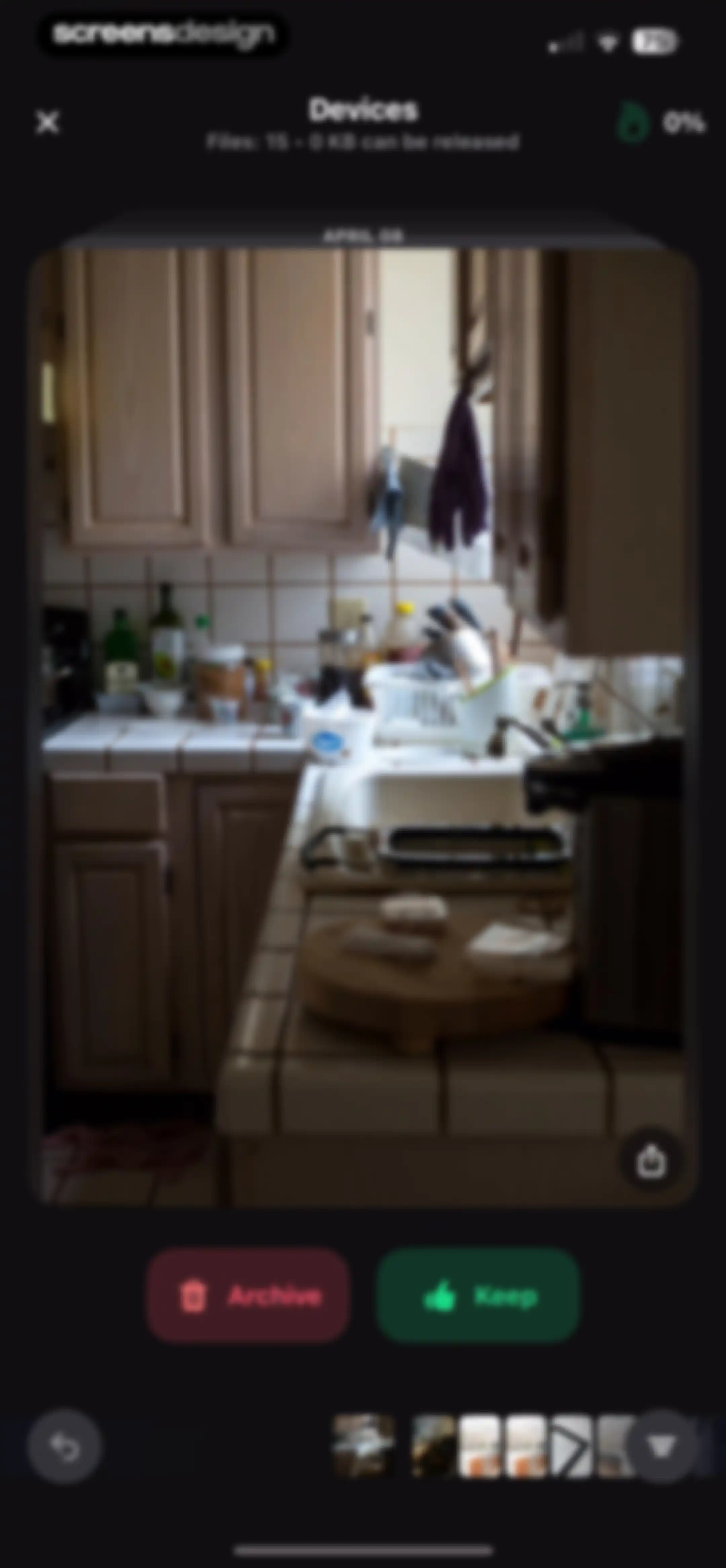 Cleaner Kit - Clean Up Storage screen 71