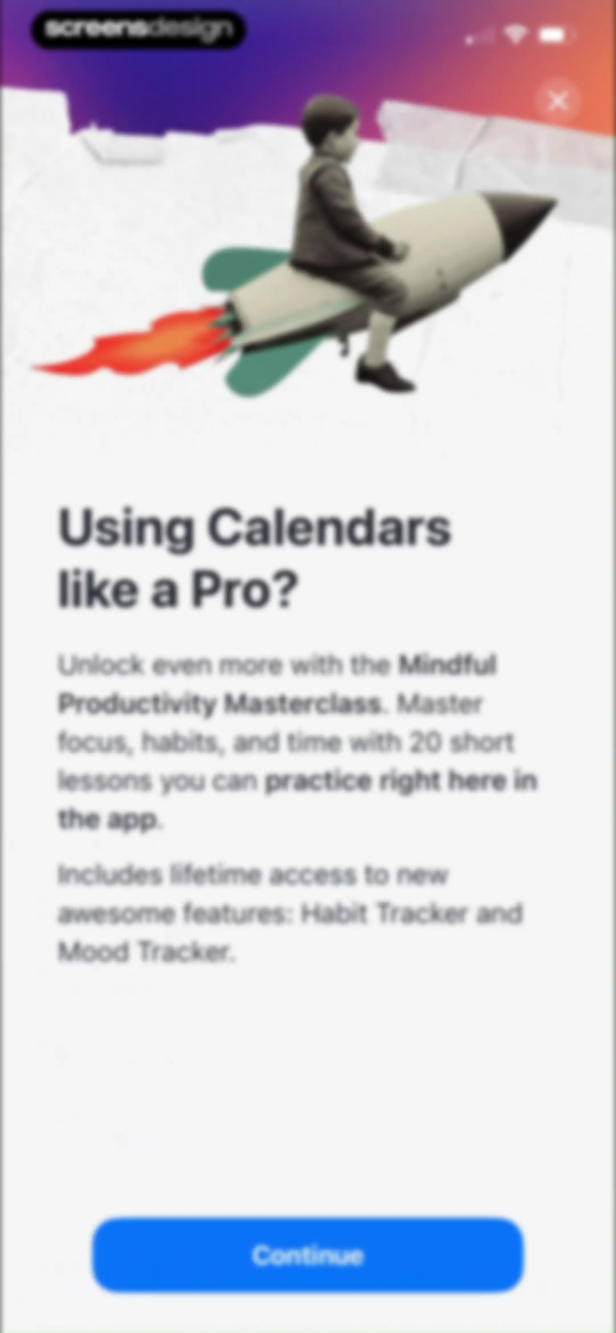 Calendars: Schedule Planner screen 92