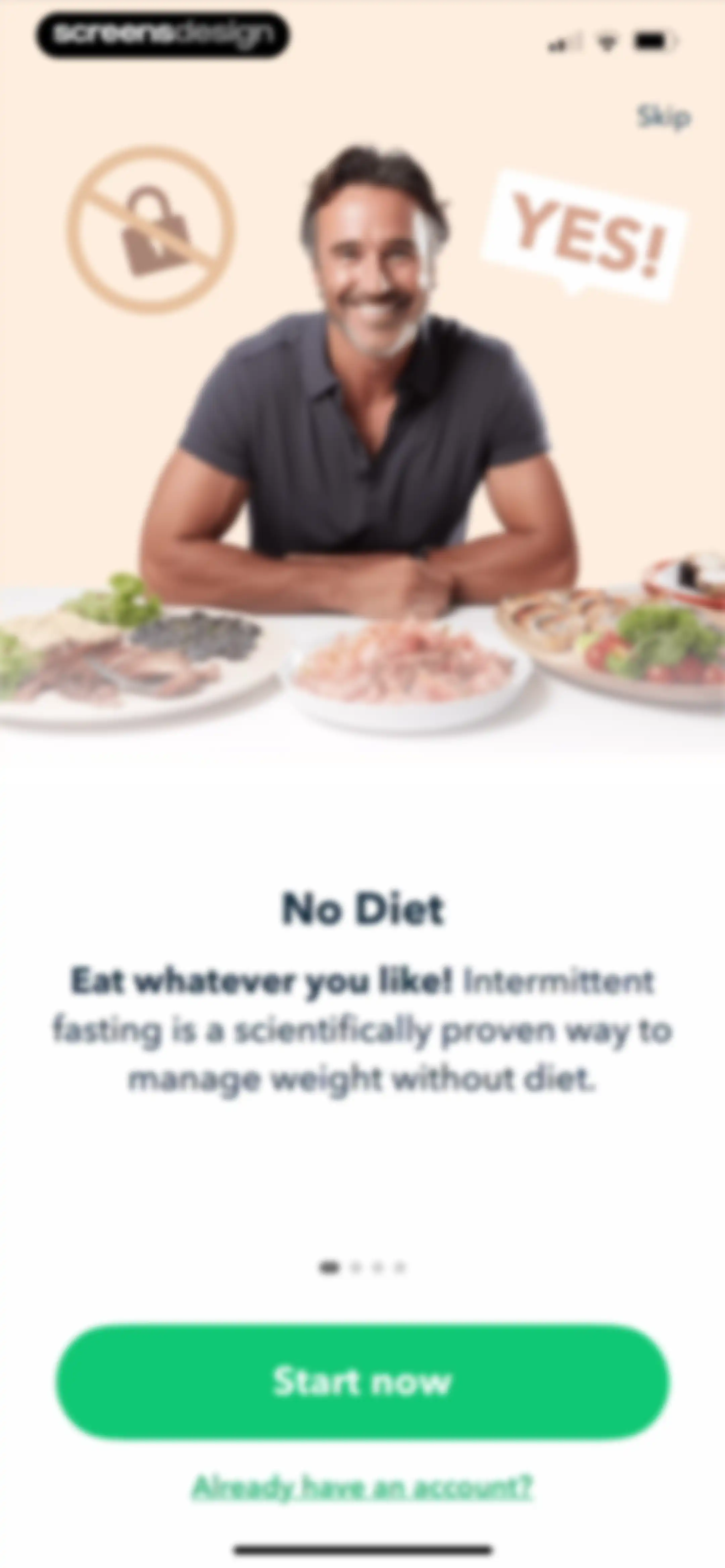 Intermittent Fasting Tracker - screen 2