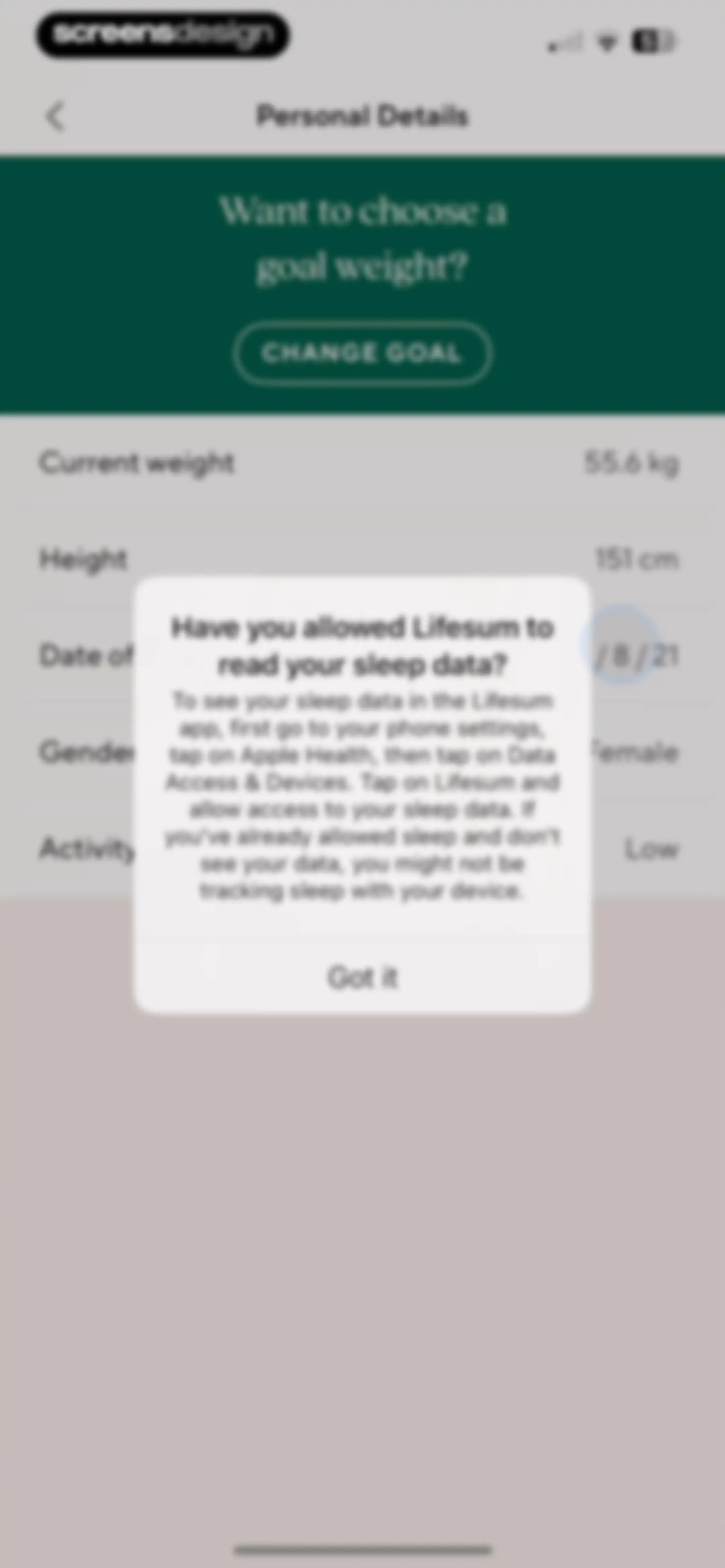 Lifesum: AI Calorie Counter screen 153