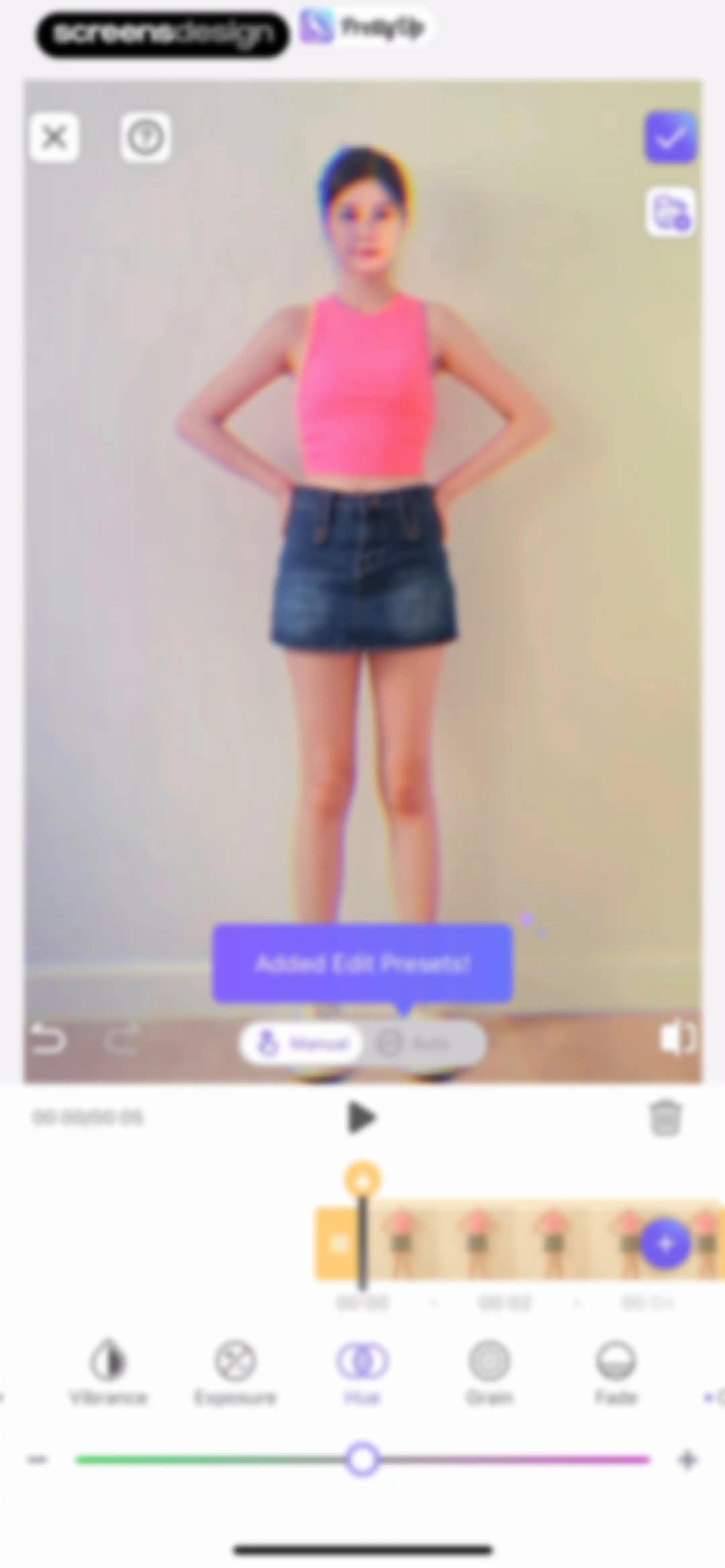 PrettyUp - Body Editor Video screen 65