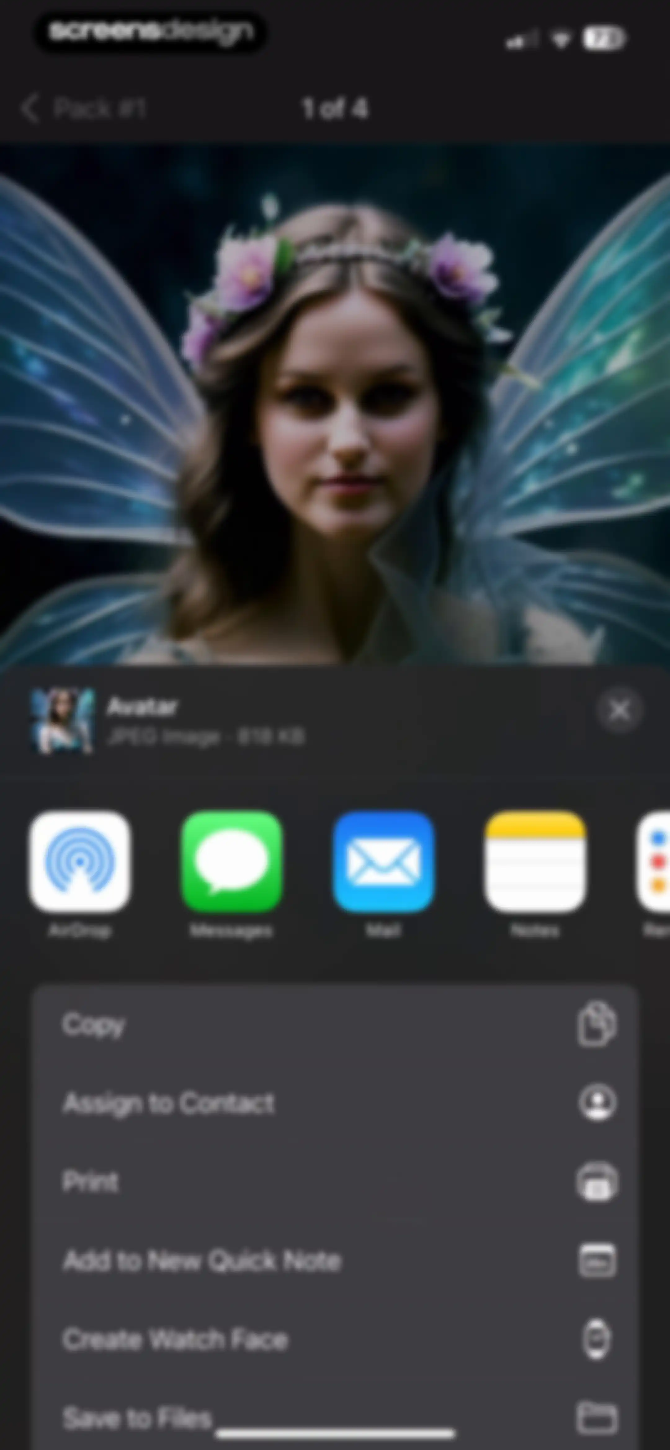 Lensa AI: Photo Editor screen 87