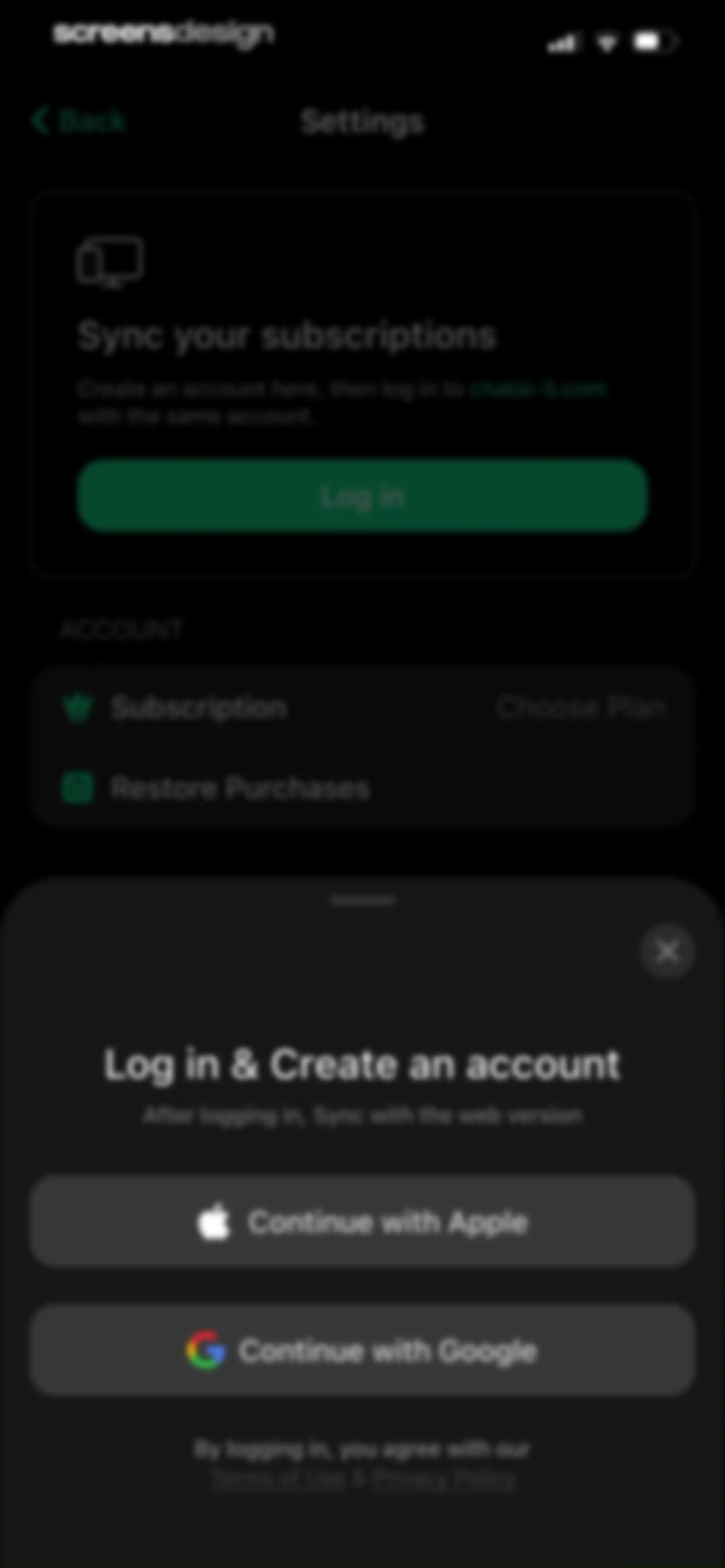Chat AI 5: AI Agent & Video screen 46