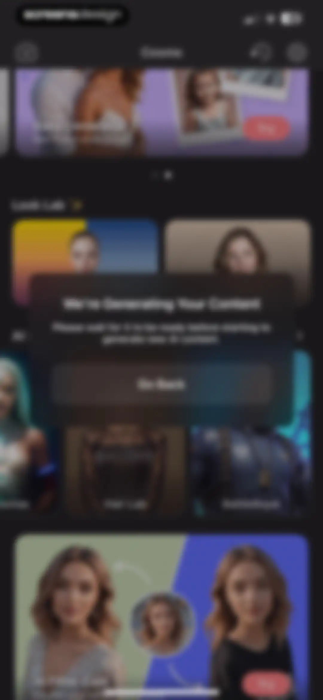 Cosmo: AI Editor, Hair Filters screen 60