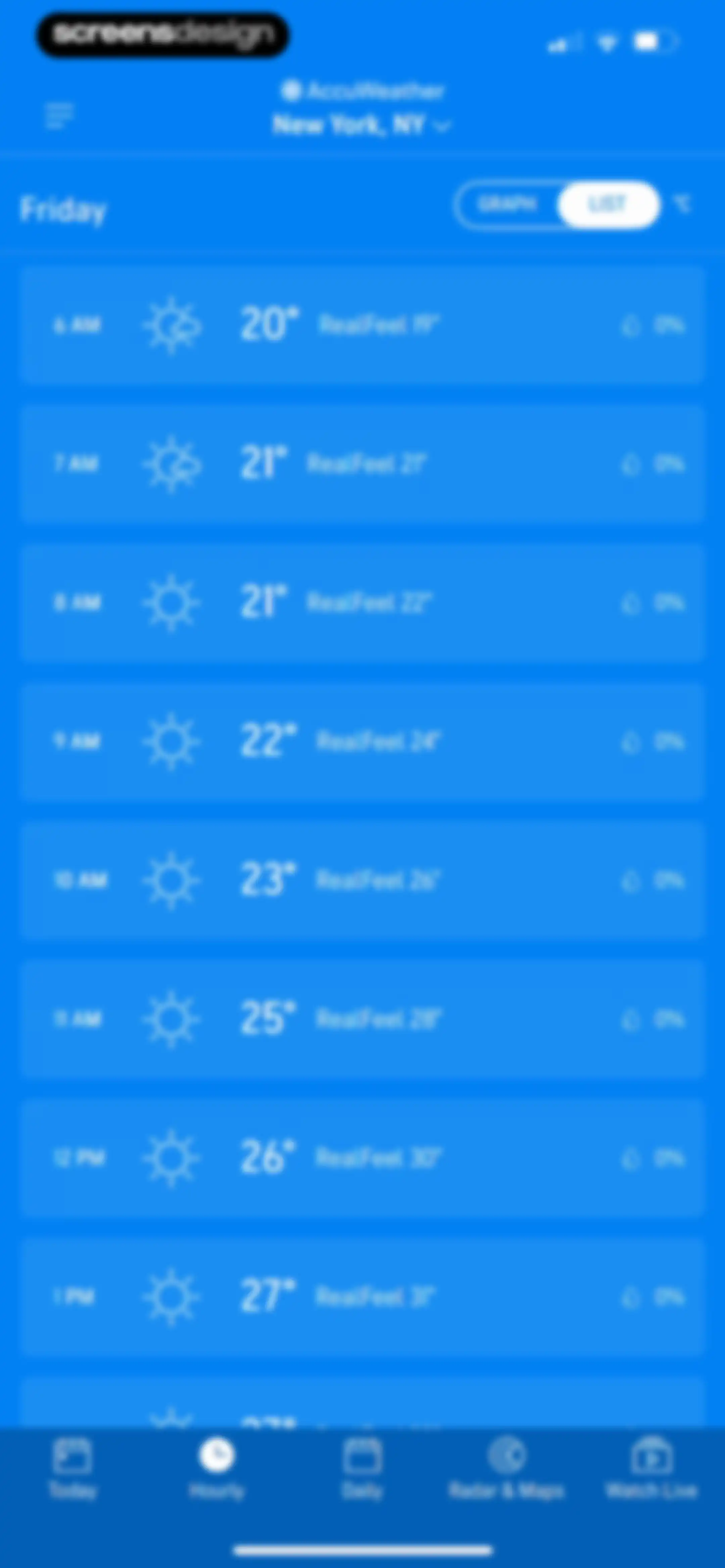 AccuWeather: Weather Forecast screen 68