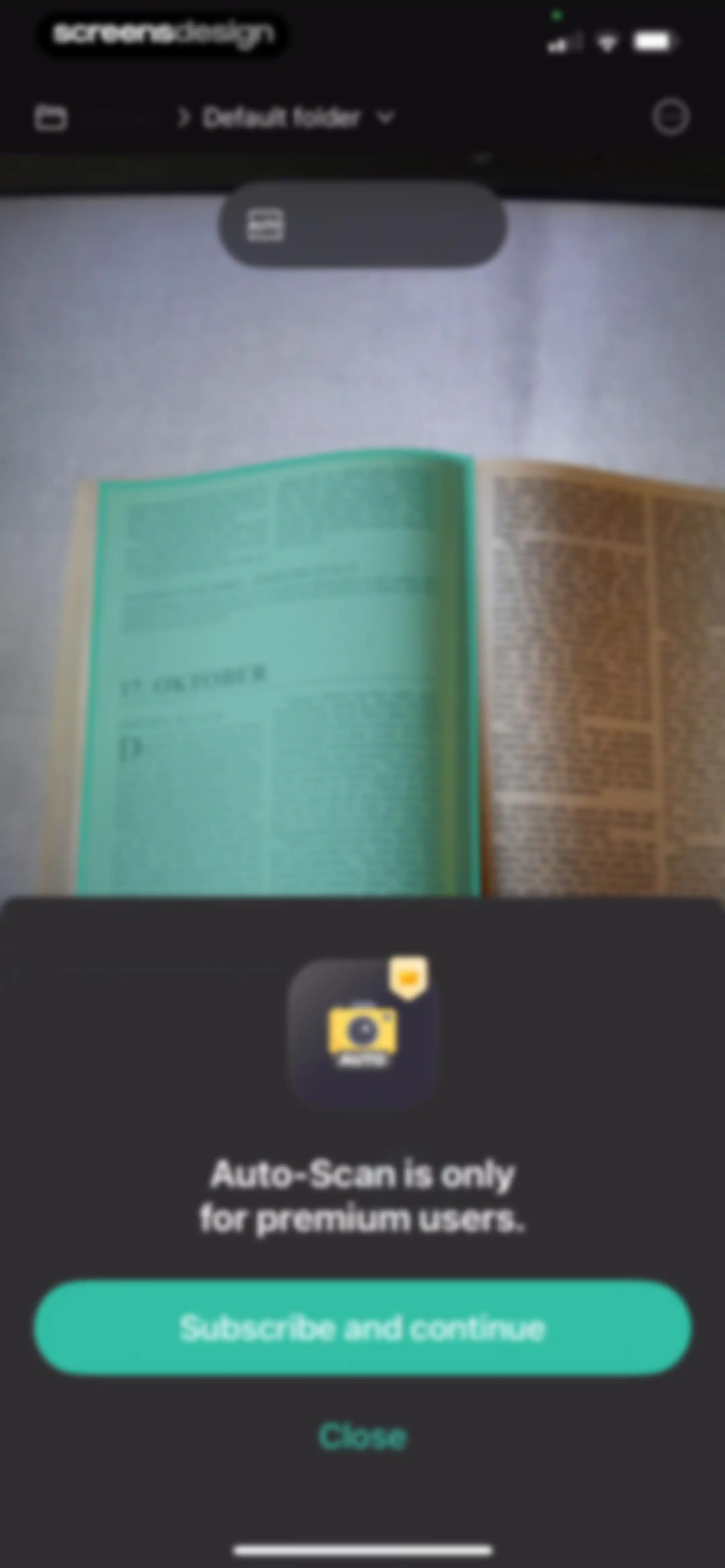 vFlat Scan - PDF & OCR Scanner screen 10