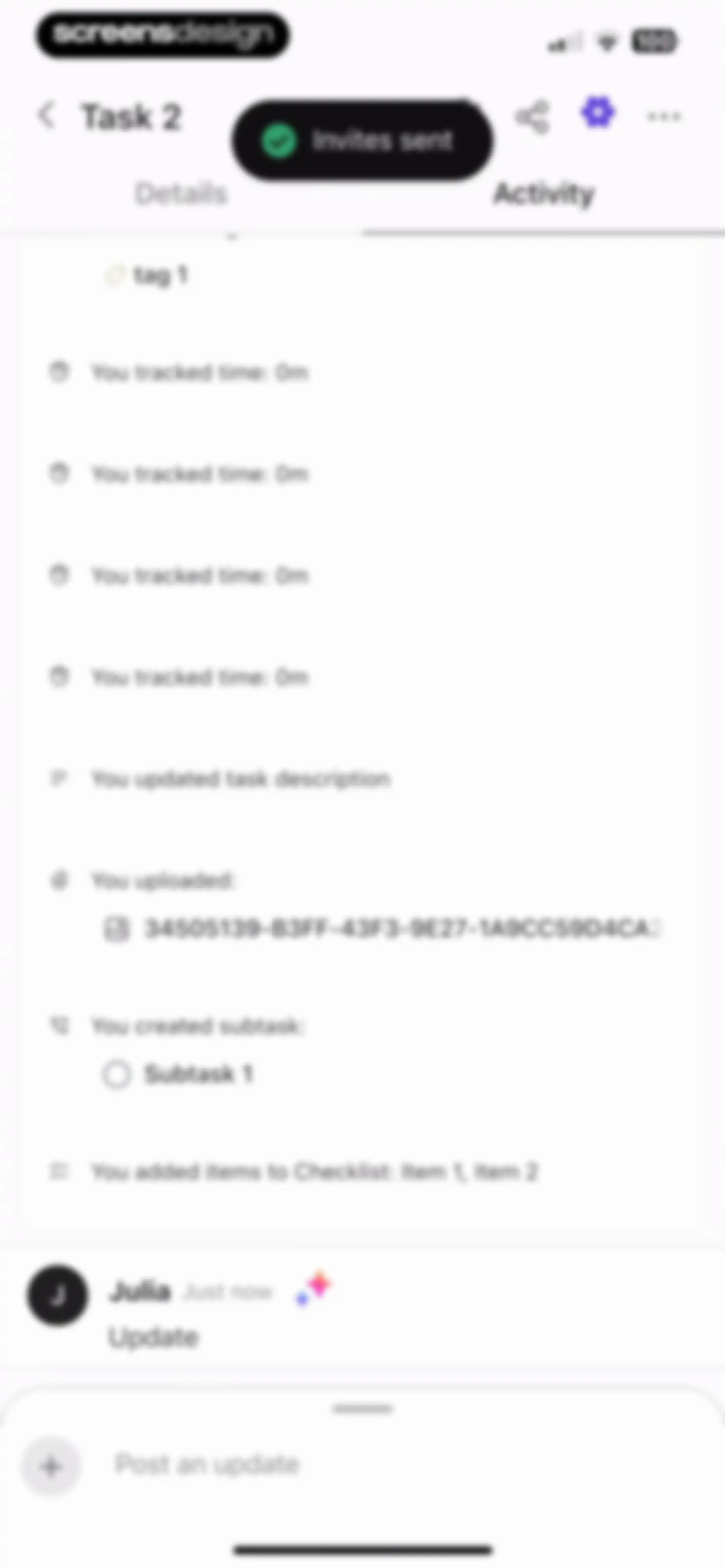 ClickUp: Tasks, Chat, Docs, AI screen 87