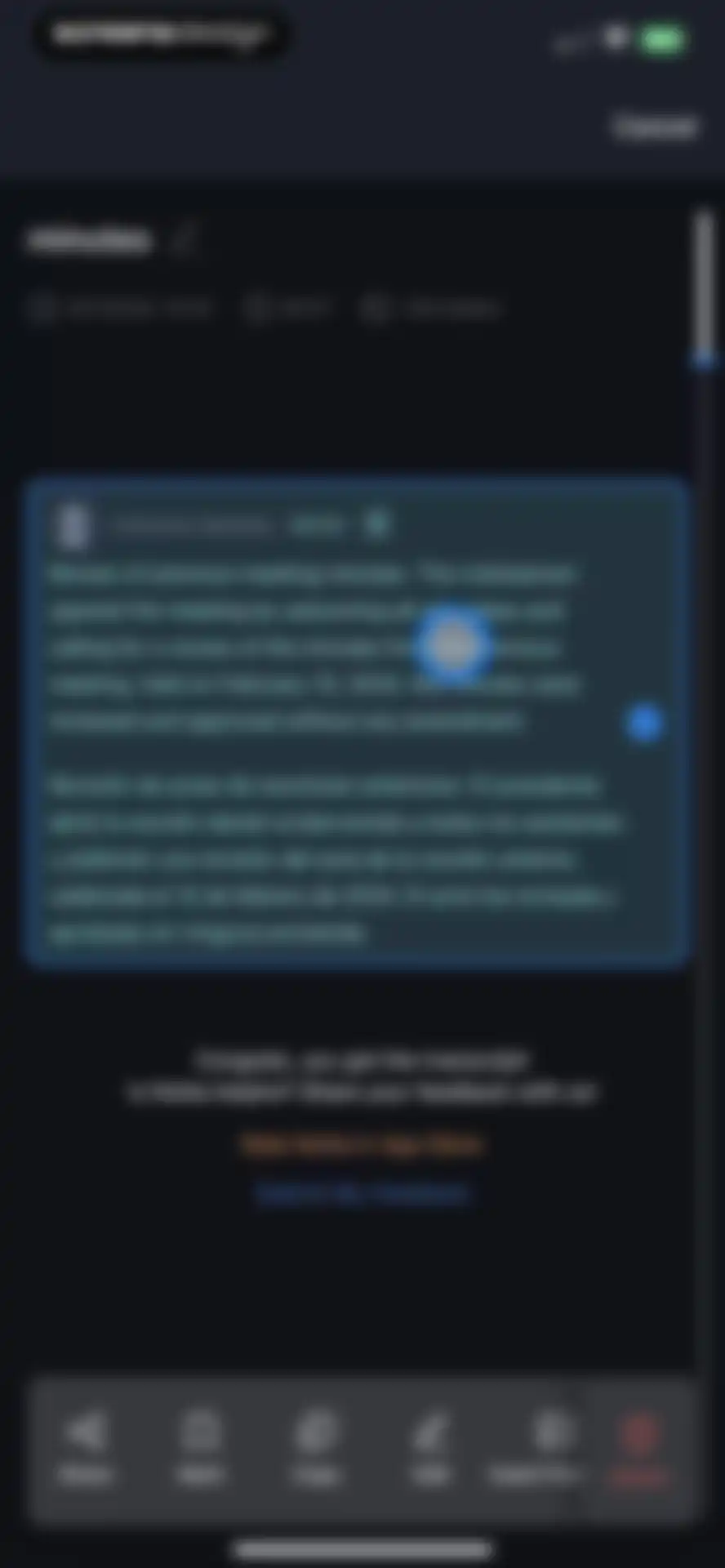 Notta Transcribe Voice to Text screen 28