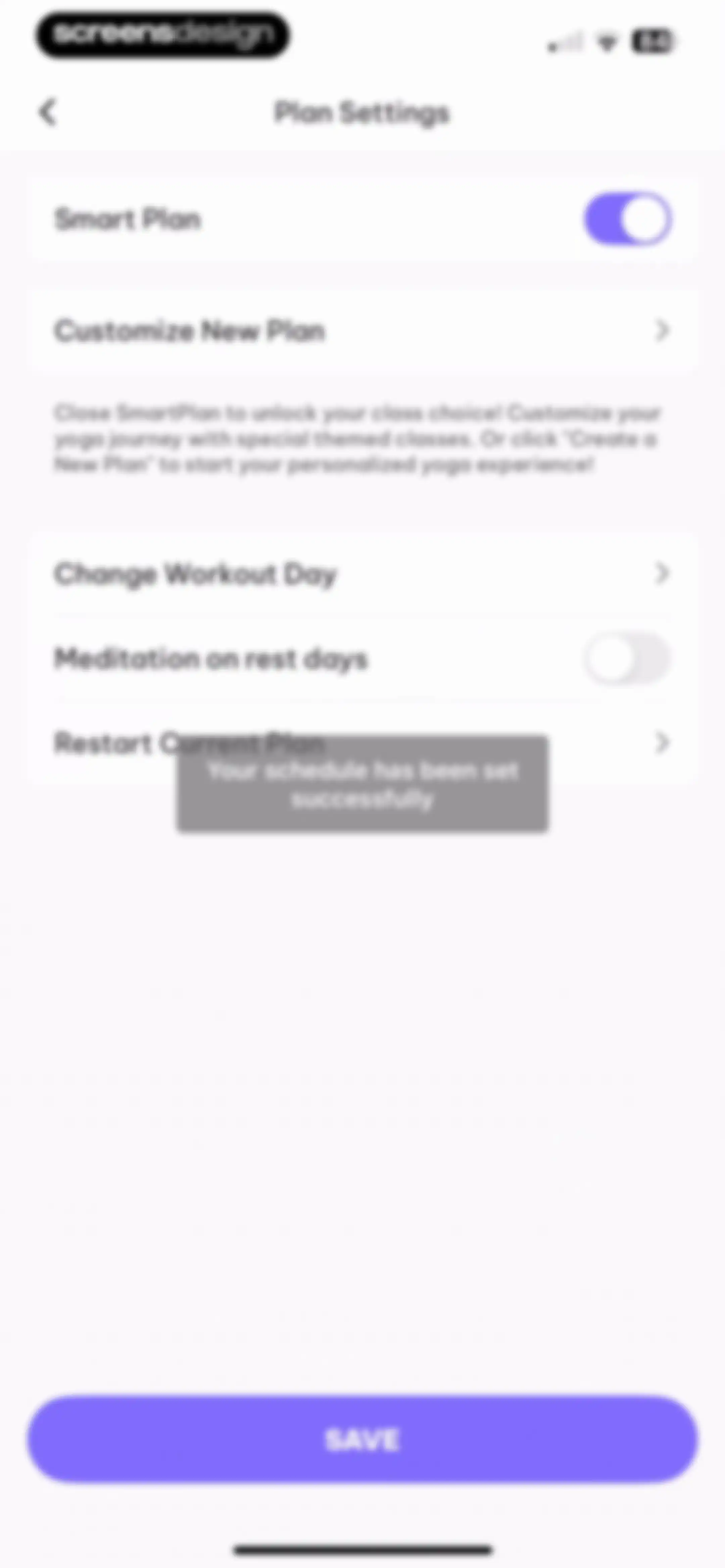 Daily Yoga: Yoga for Fitness® screen 107