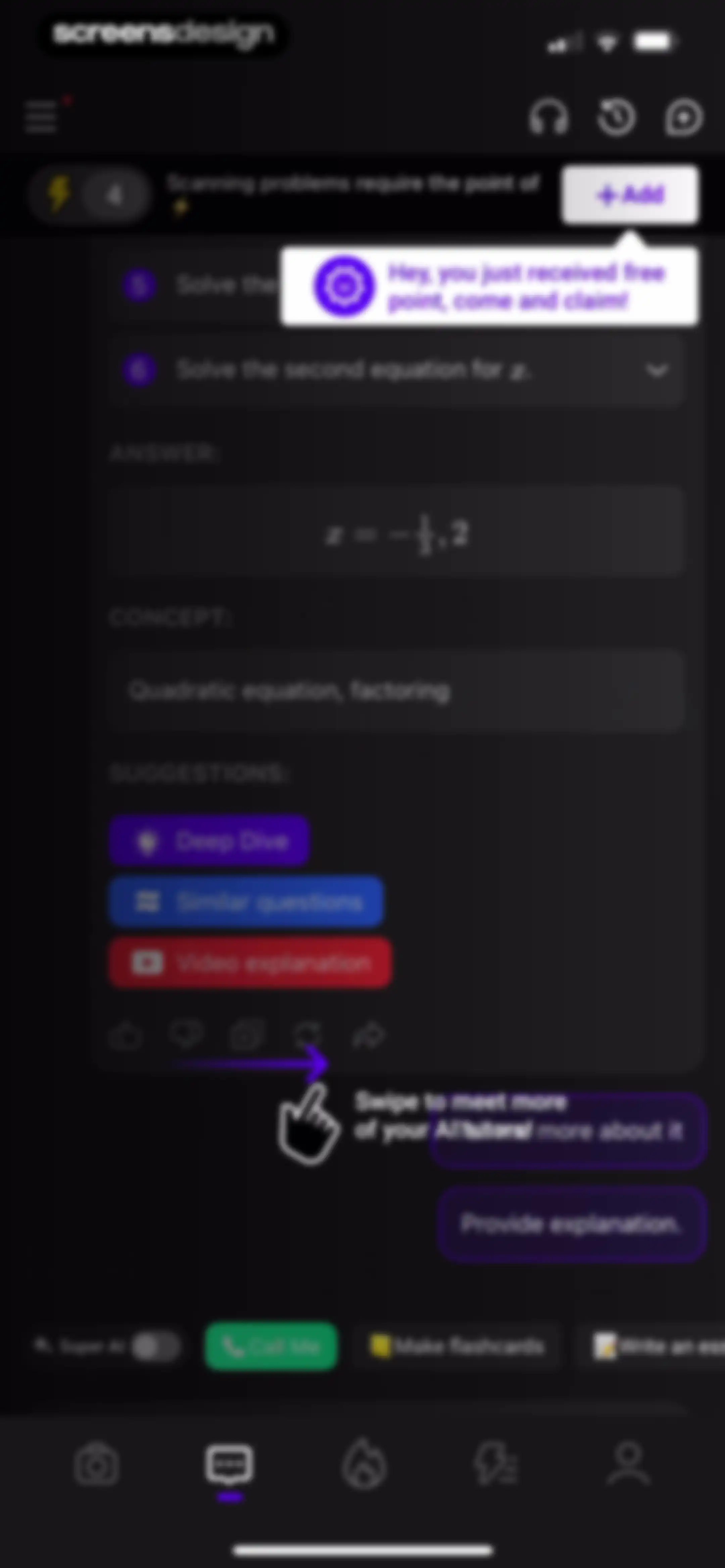 Answer.AI - Your AI tutor screen 25