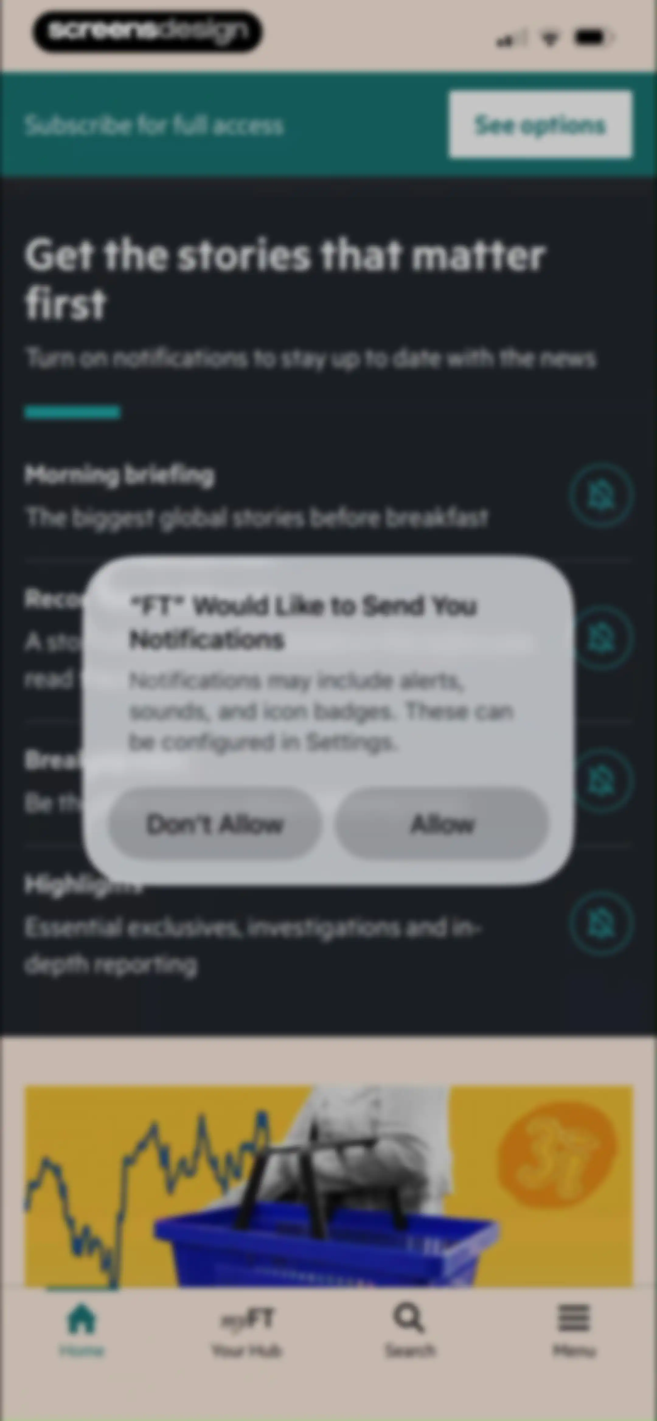 Financial Times: Business News screen 54