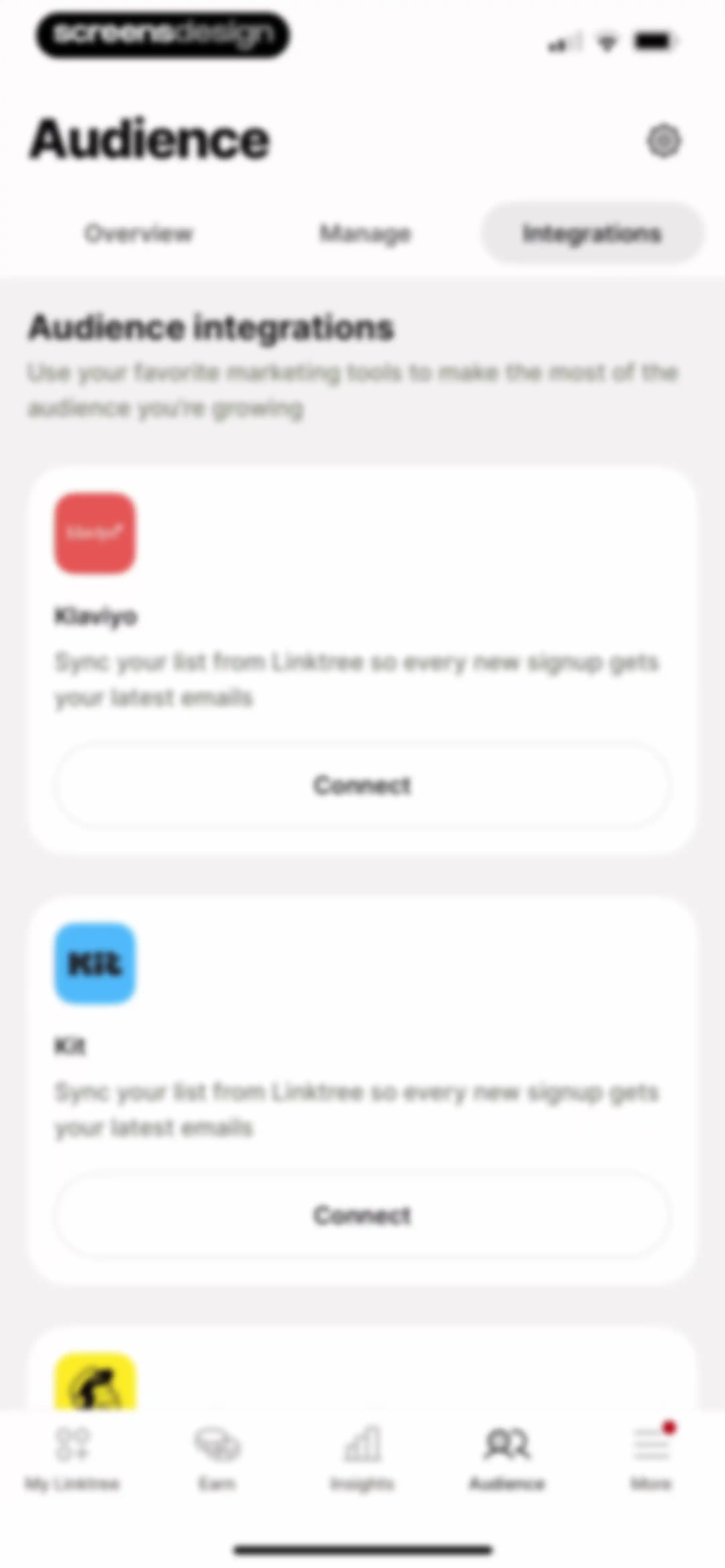 Linktree: Link in Bio Creator screen 173