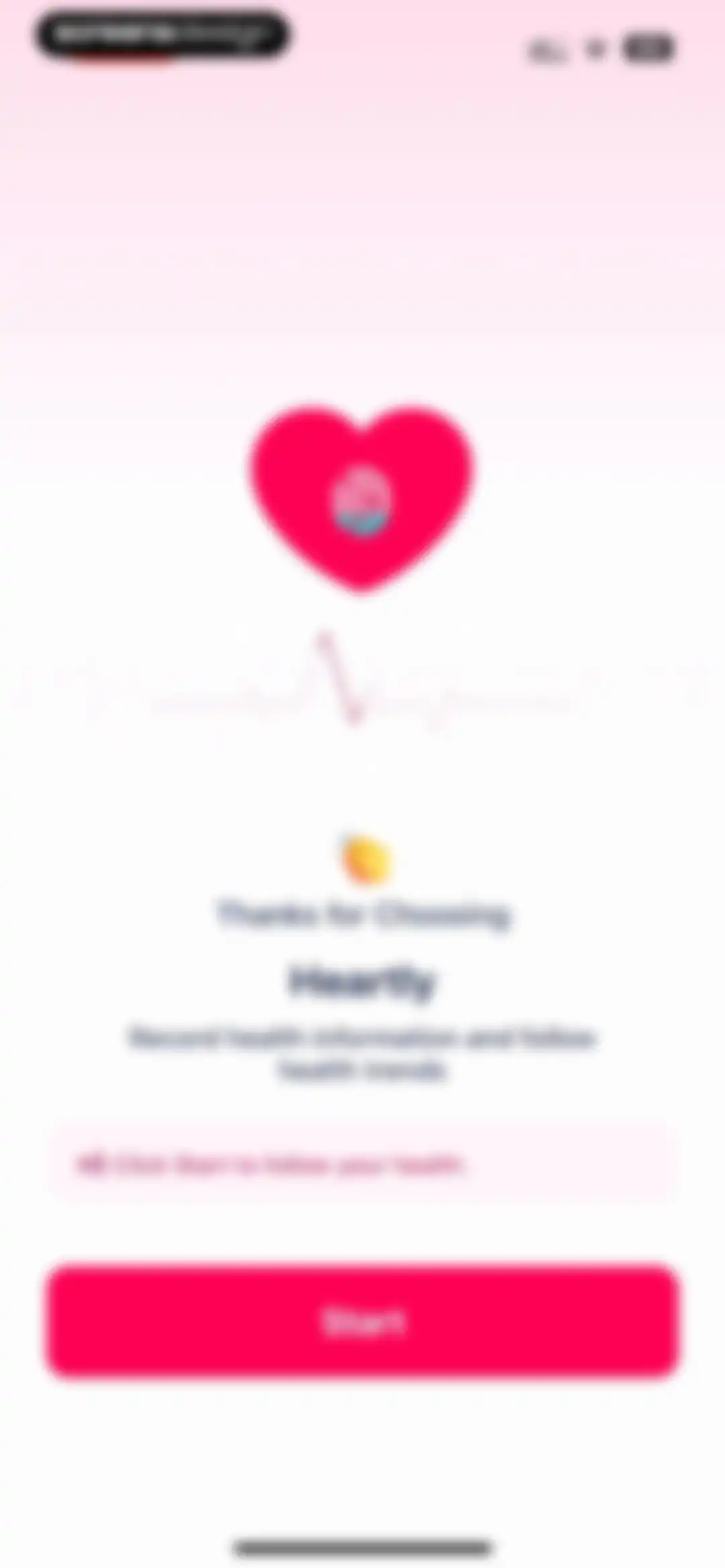 Heartly-Heart Health Recorder screen 1